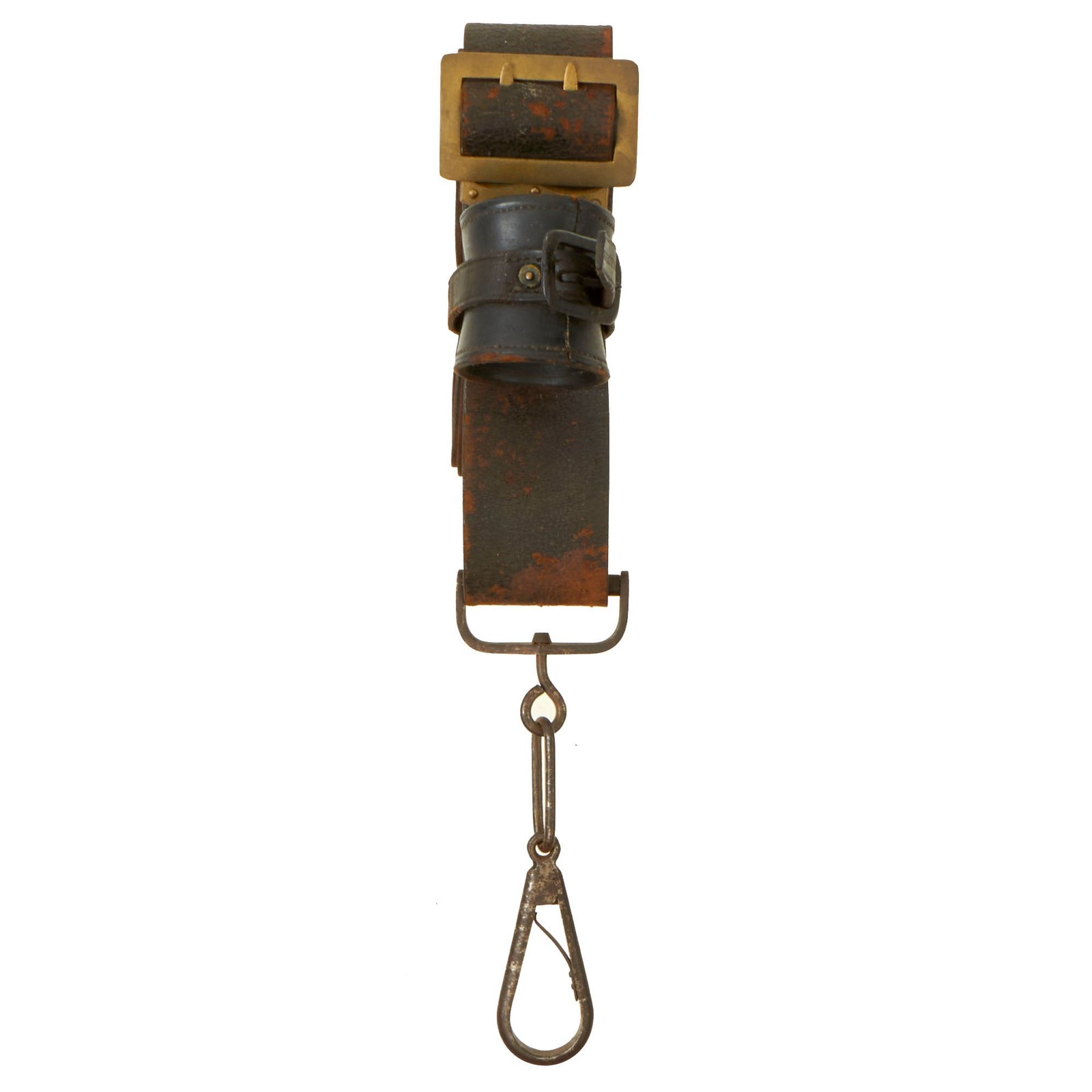 Buy Original U.S. Civil War M1851 Body Sling with Attachment Swivel Hook and Carbine Boot for Saddle Ring Carbine Rifles | Original Firearms Antique For Sale