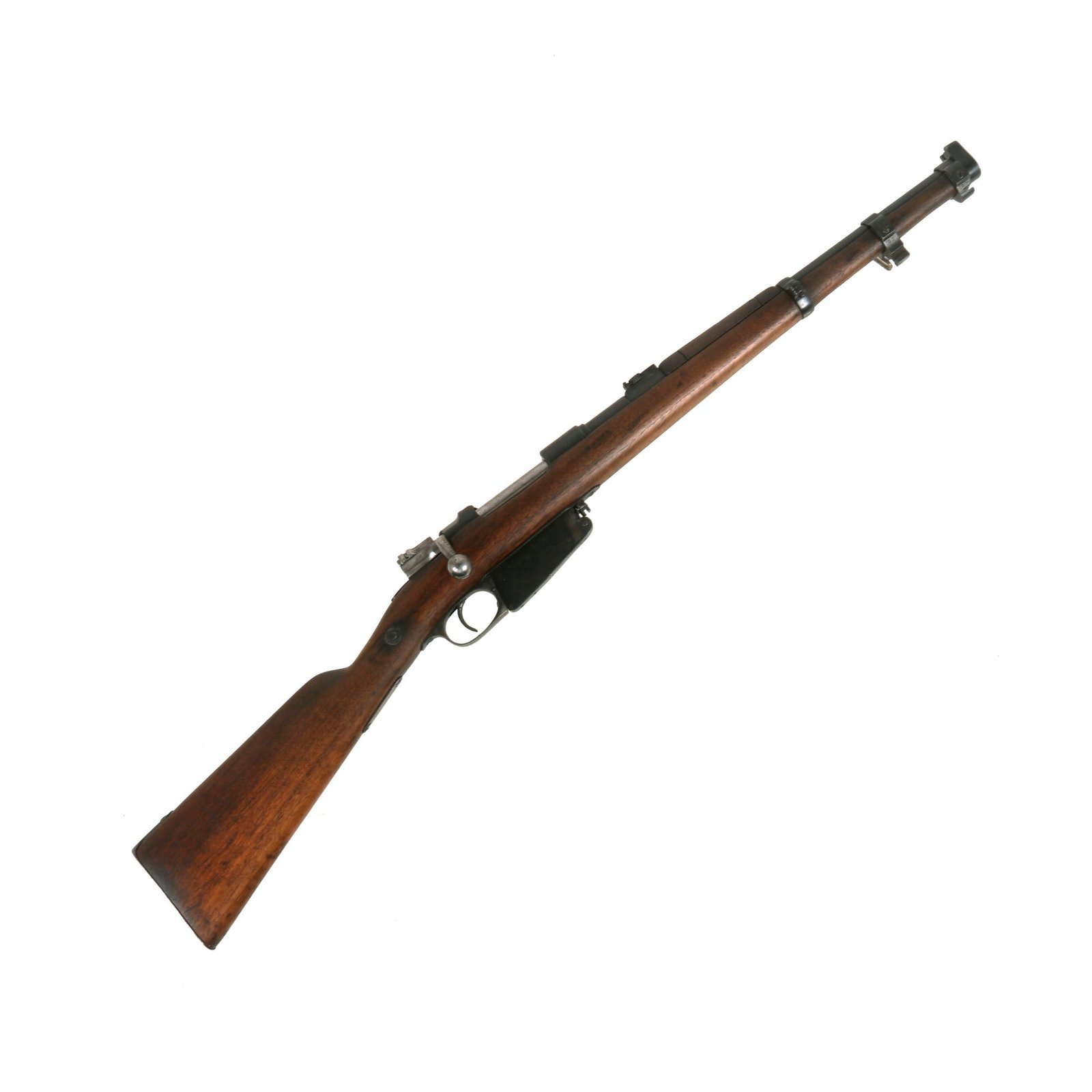 Buy Original Rare M1891 Argentine Mauser Engineer Carbine by Ludwig Loewe Berlin - Matching Serial A 5593 with Intact Crest - made in 1895 | Original Firearms Antique For Sale
