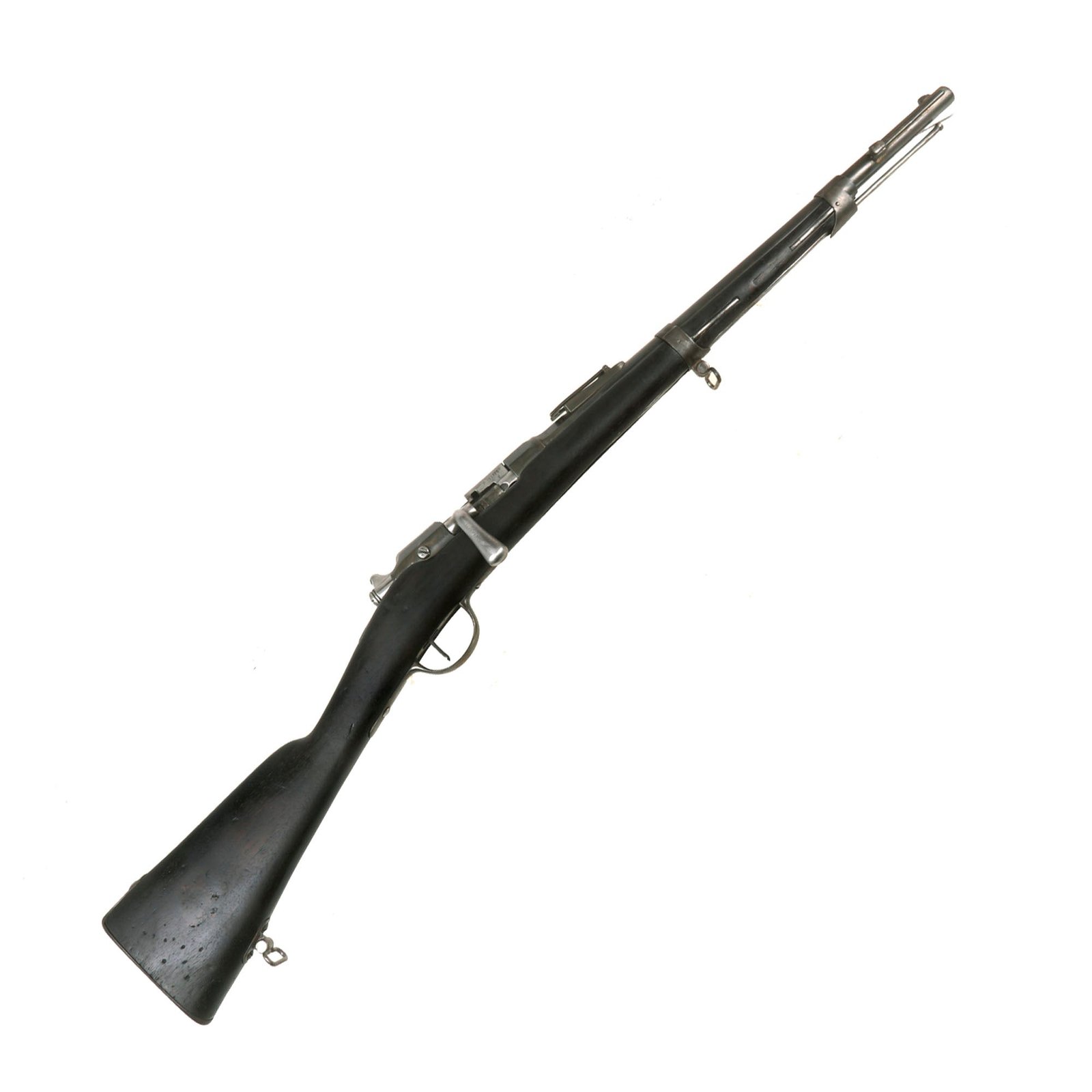 Buy Original French Gras Modèle 1874 M80 Cavalry Carbine by St. Etiénne dated 1876 - Serial J 29190 | Original Firearms Antique For Sale