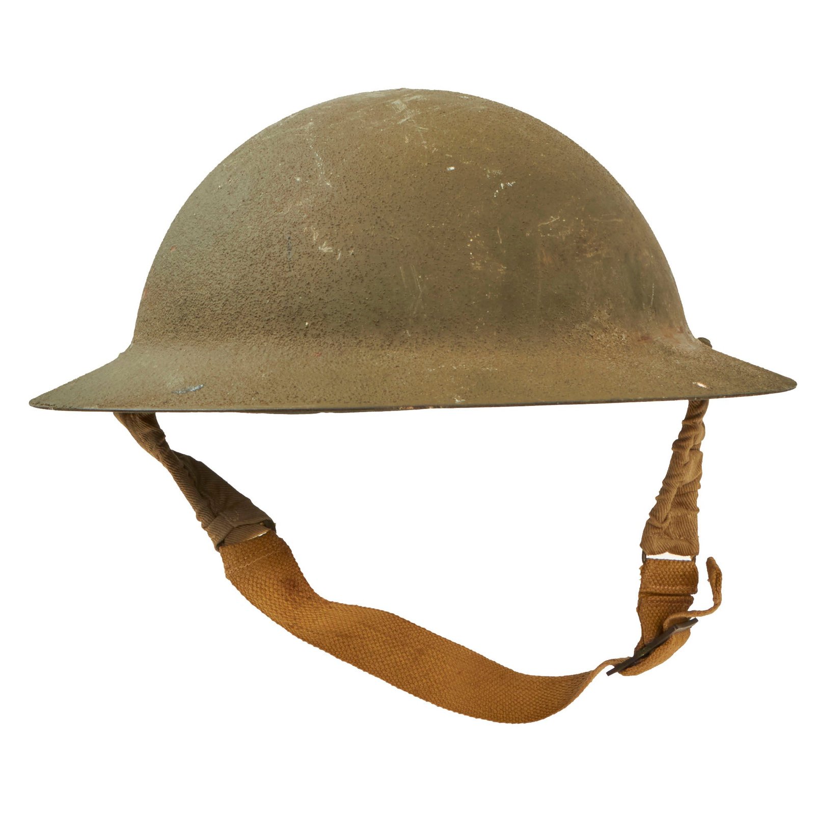 Buy Original Australian WWII Rimless Brodie MkII Steel Helmet with Liner Dated 1942 | Original Firearms Antique For Sale