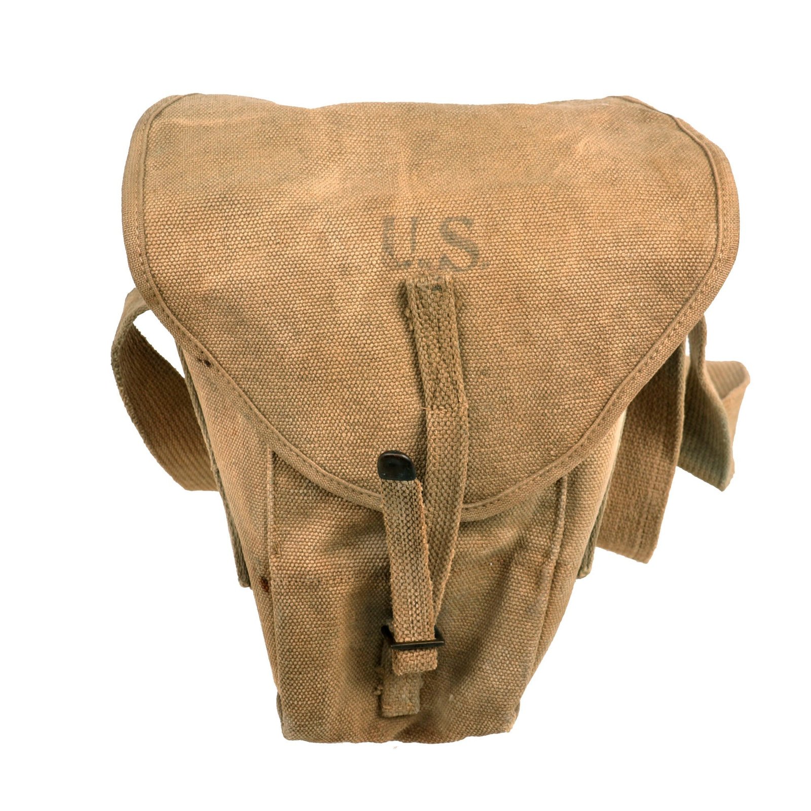 Buy Original U.S. WWI French Chauchat Machine Gun Magazine Carrying Bag - 1918 Dated | Original Firearms Antique For Sale