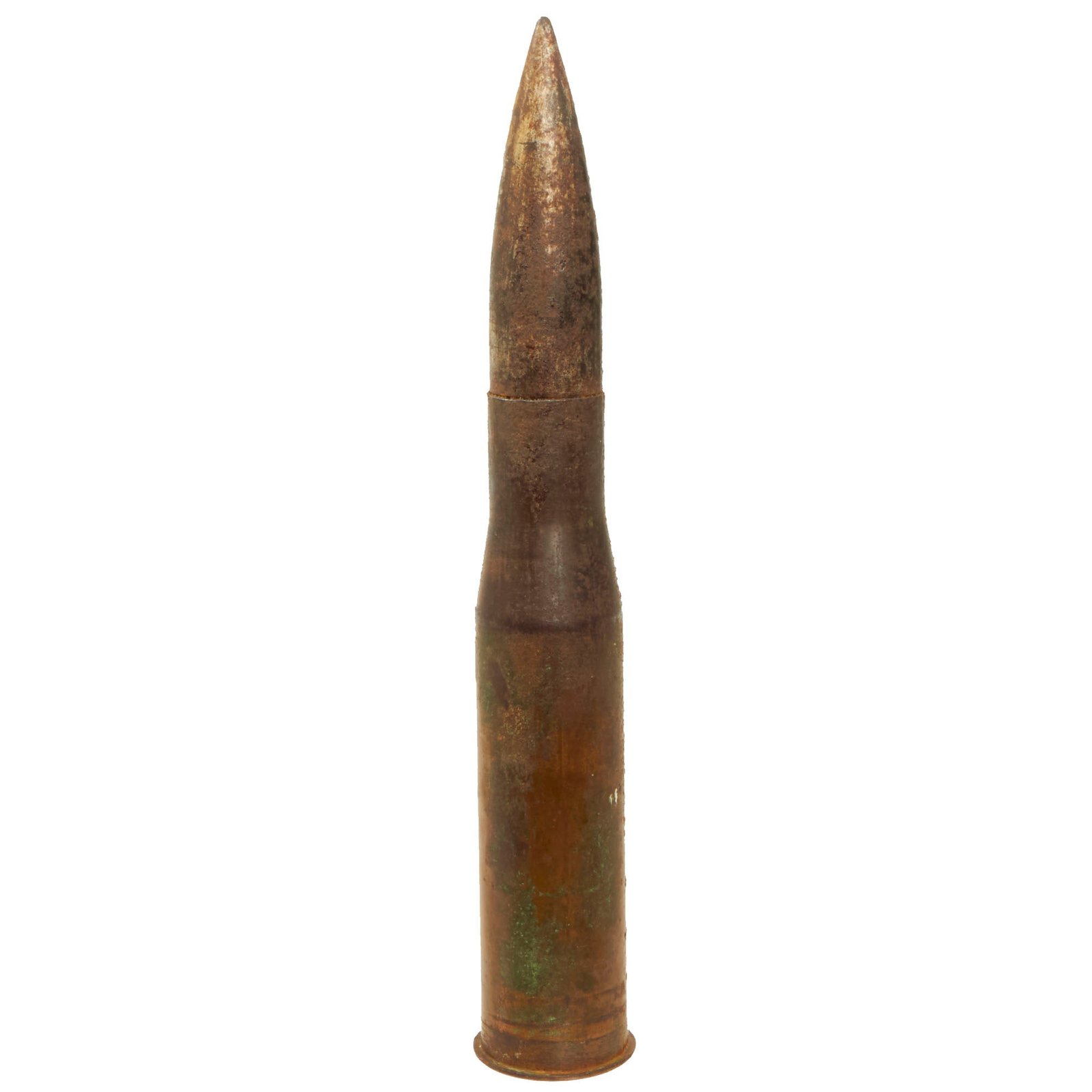 Buy Original U.S. WWII Army Inert 37mm AP Steel Round For The 37mm Anti-Tank Gun M3 | Original Firearms Antique For Sale