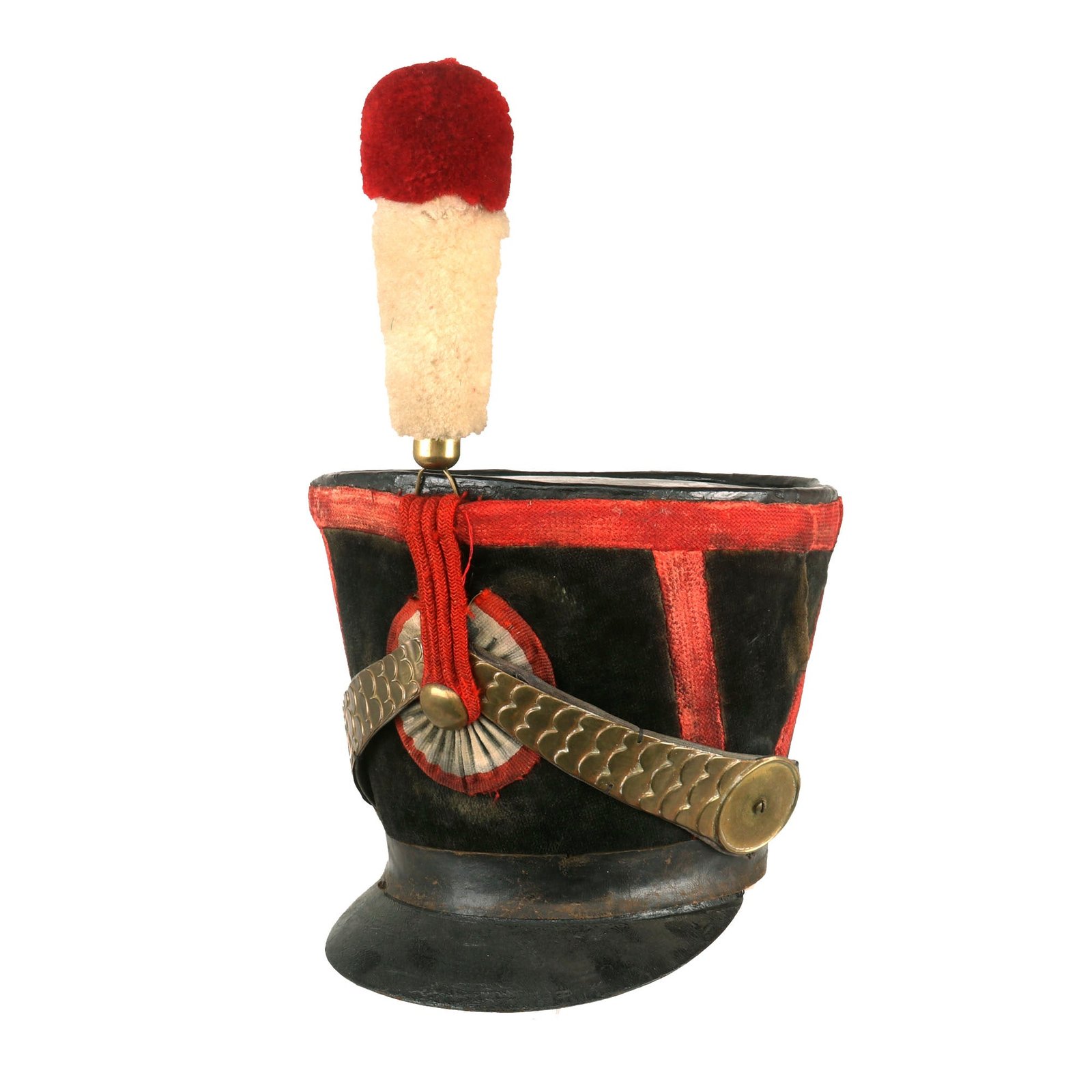Buy Original French Model 1806 Bell Top Shako Manufactured in 1840 For Napoleon I of France Retour des Cendres “Return of the Ashes” | Original Firearms Antique For Sale