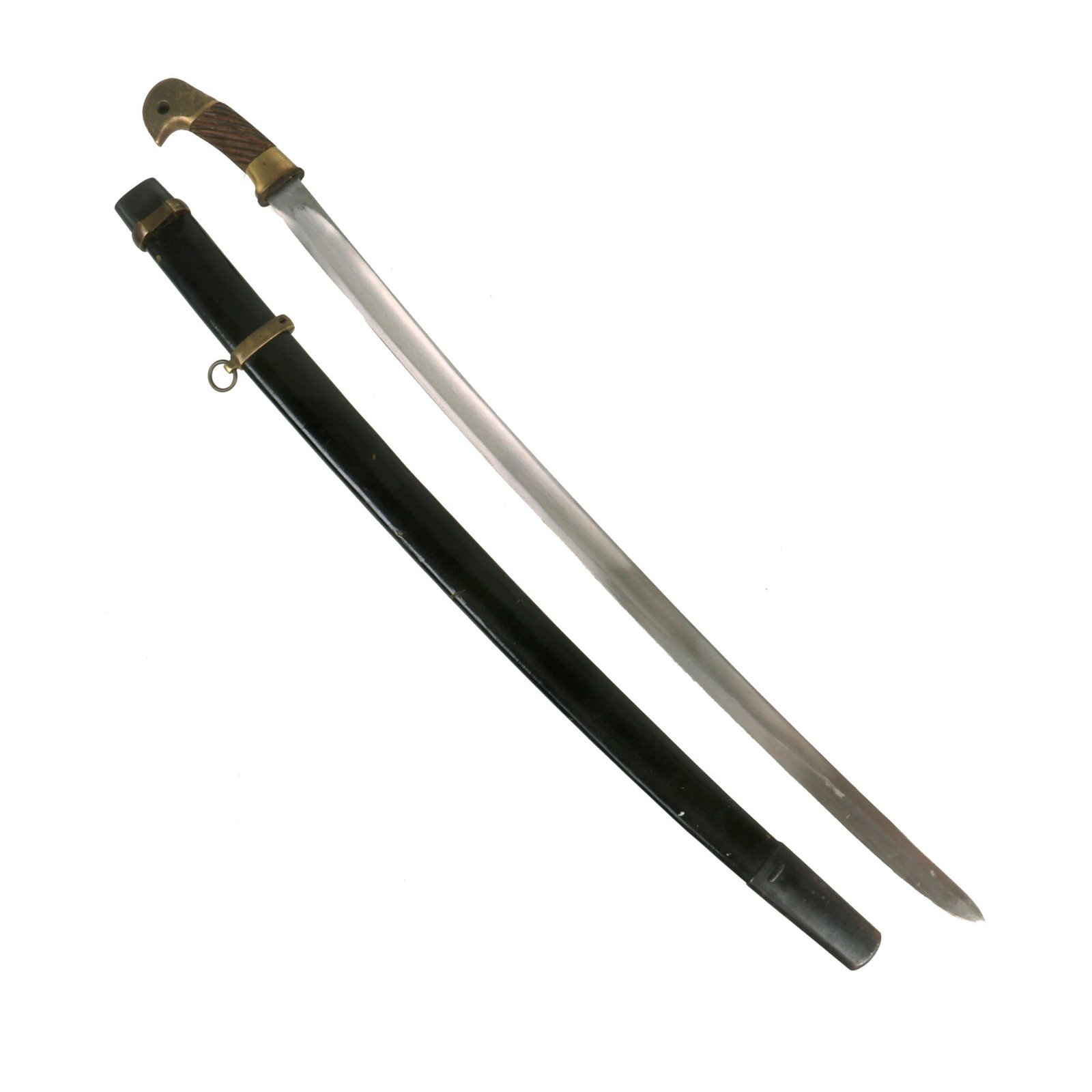 Buy Original Soviet WWII Cossack Shashka Saber by НМЗ with Scabbard - Dated 1945 & Marked CCCP | Original Firearms Antique For Sale
