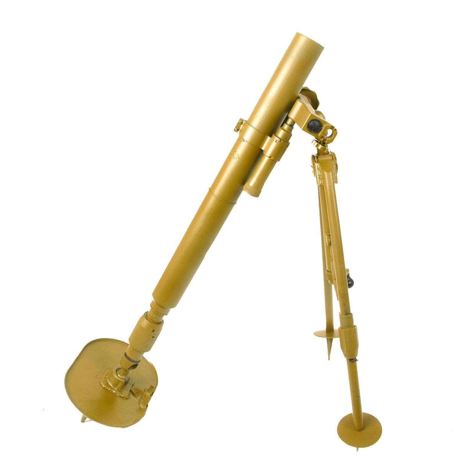 Buy Original Soviet Russian WWII 50-RM 38 Soviet 50 mm Company Display Mortar with Baseplate and Bipod - Dated 1940 | Original Firearms Antique For Sale