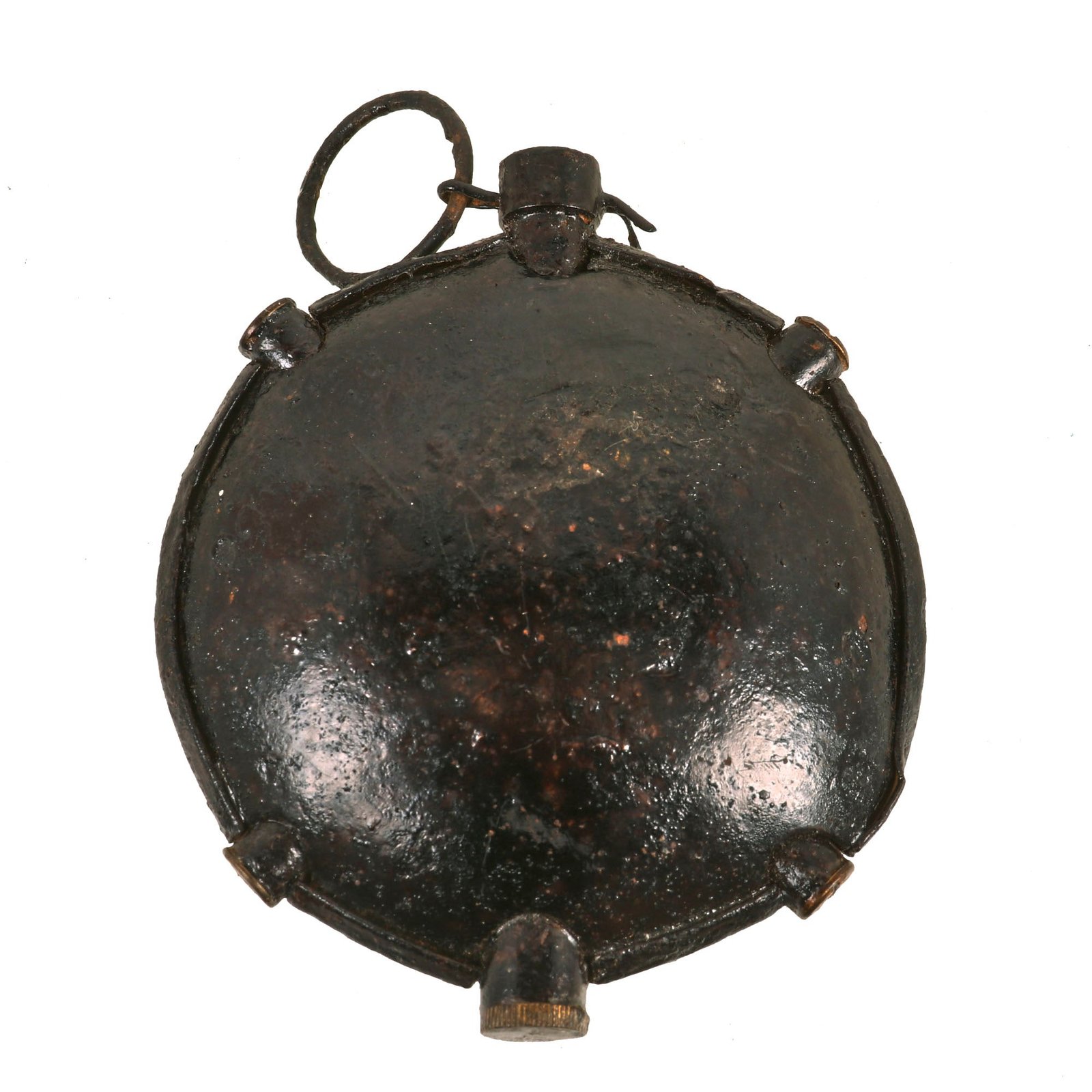 Buy Original German WWI Model 1915 Inert "Turtle" Offensive Discus Hand Grenade - Discushandgranate | Original Firearms Antique For Sale