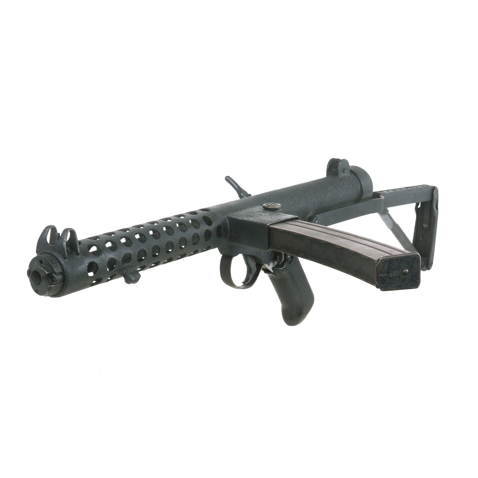 Buy Original British Sterling Mk IV L2A3 SMG Display Submachine Gun with Magazine - Serial No 919768 | Original Firearms Antique For Sale