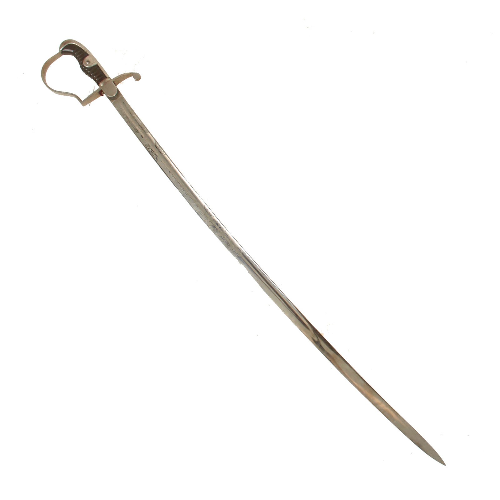 Buy Original WWI Imperial German Army Artillery Officer's Sword with Etched Blade | Original Firearms Antique For Sale