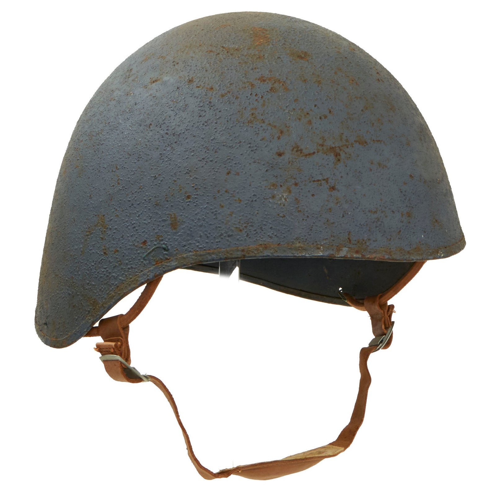 Buy Original U.S. WWII Navy USN MK2 Talker Flak Helmet with Chin Strap | Original Firearms Antique For Sale