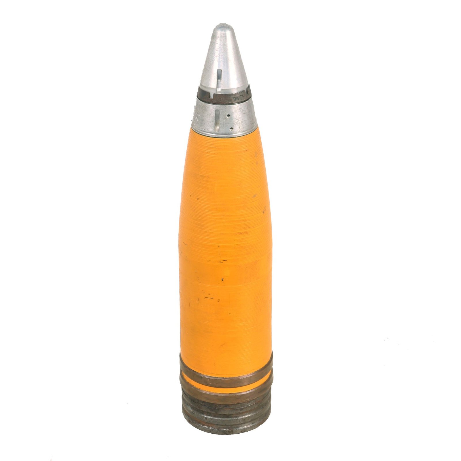 Buy Original German WWII Kriegsmarine Inert 10.5 cm SK C/32 High Explosive Projectile with Fuse - 1941 Dated | Original Firearms Antique For Sale