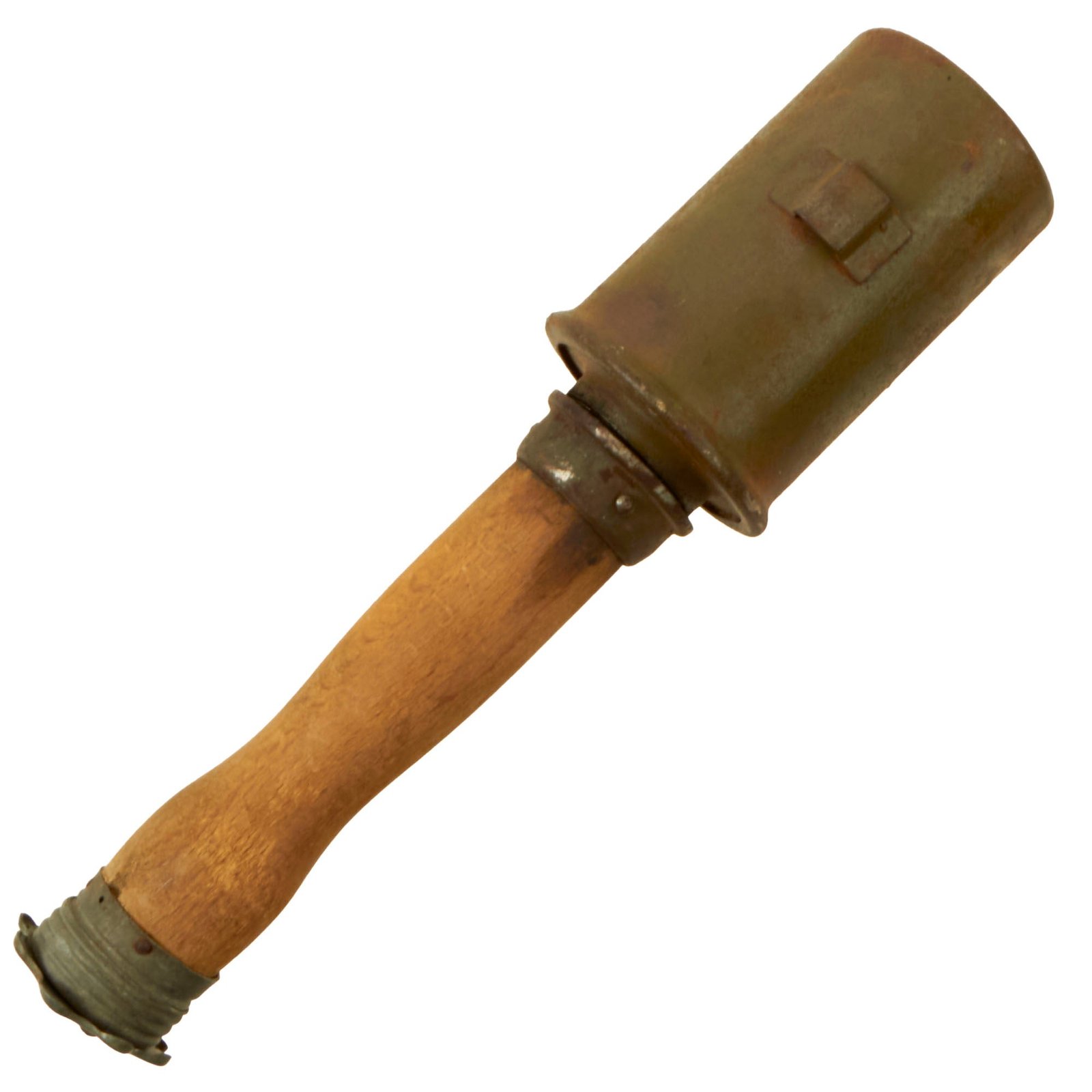 Buy Original Bulgarian WWII Inert Offensive Stick Grenade - Inert | Original Firearms Antique For Sale