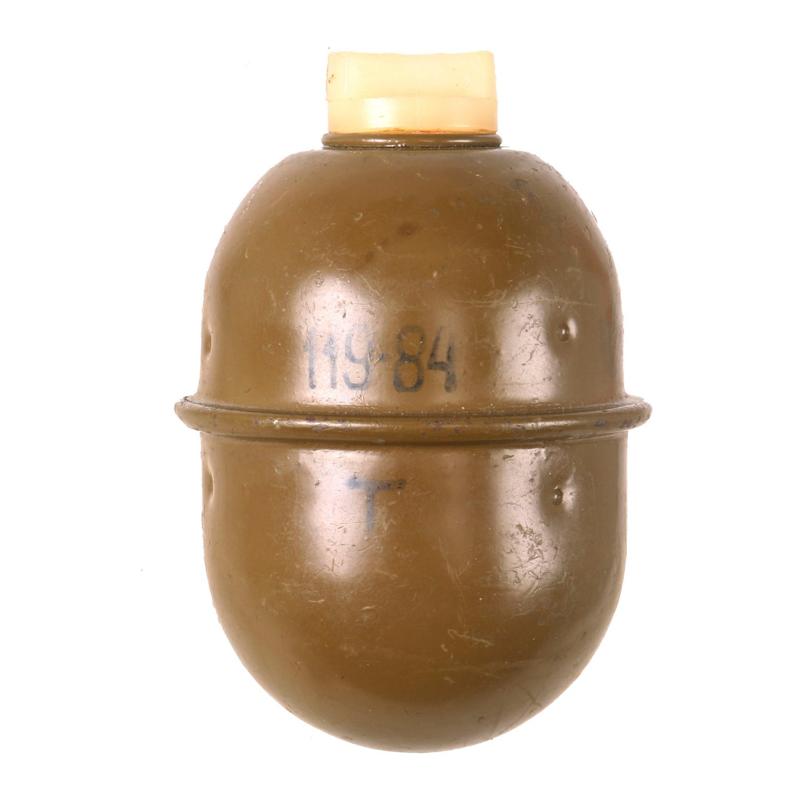 Buy Original Cold War Soviet RGD-5 / URG-N Reusable Inert Training Grenade with Transit Plug | Original Firearms Antique For Sale