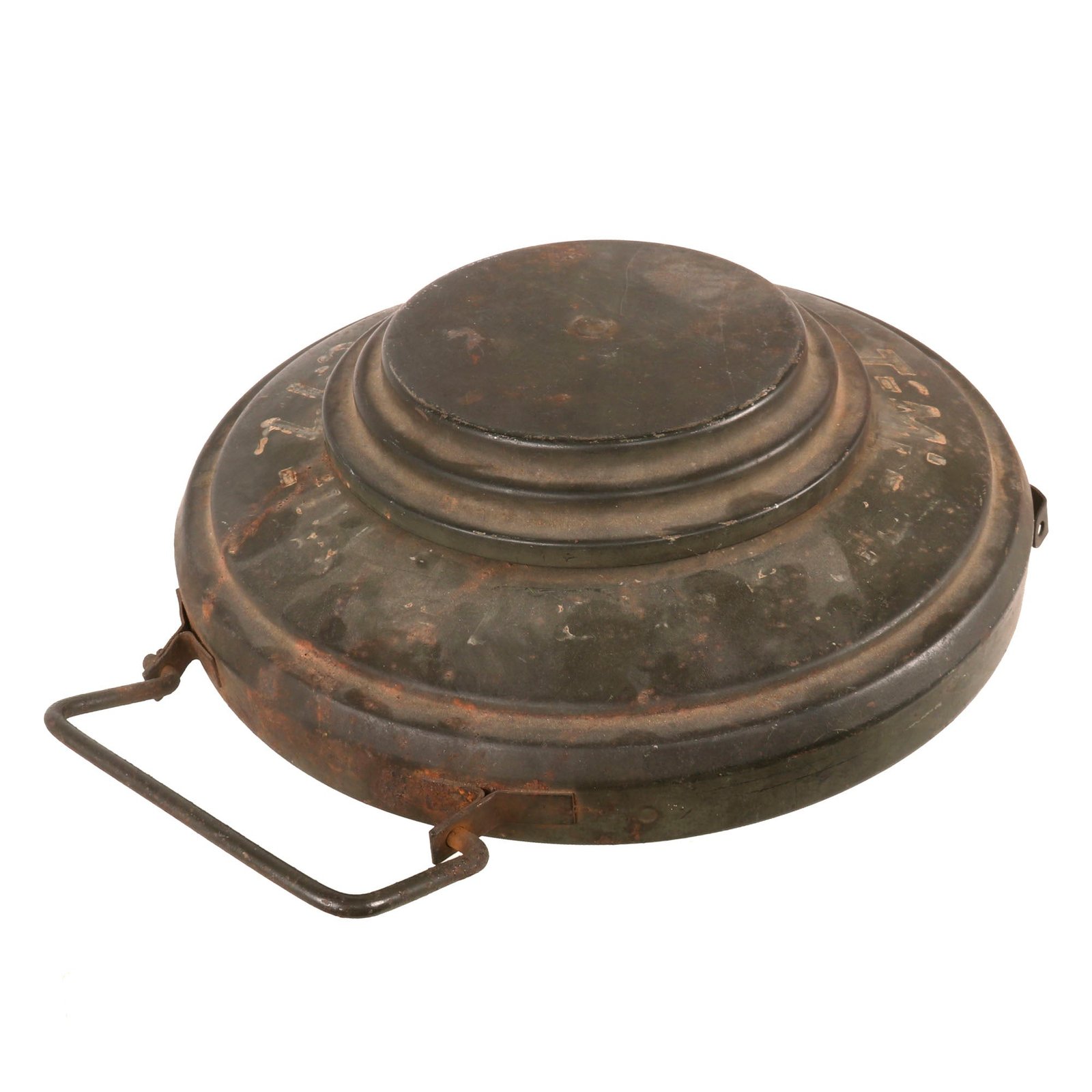 Buy Original U.S. WWII German Anti-Tank Tellermine T.Mi.42 Training Mine - Inert | Original Firearms Antique For Sale
