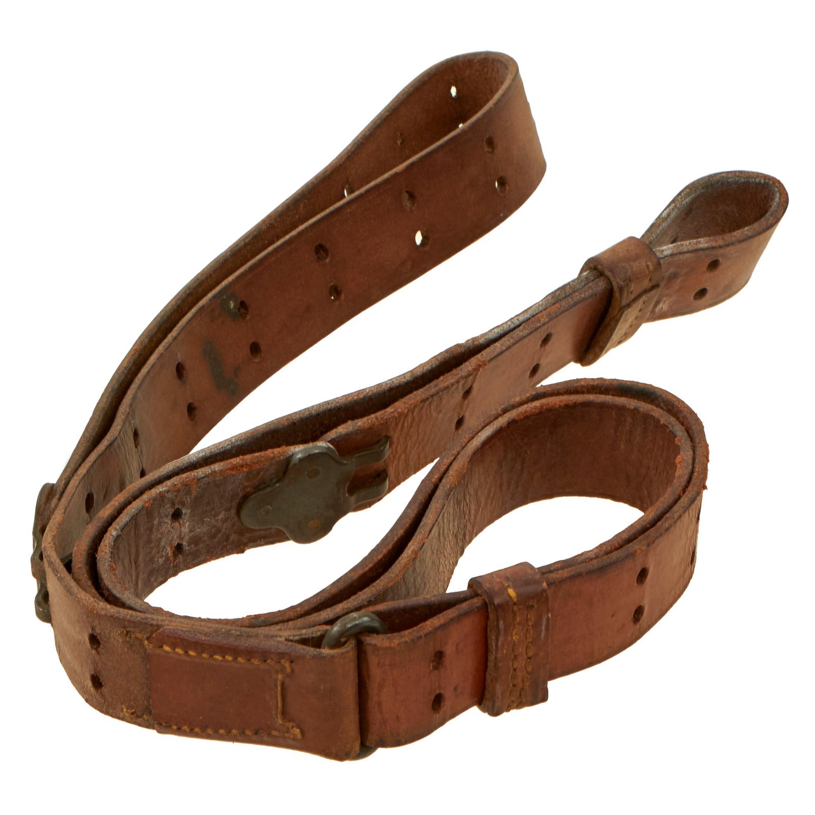 Buy Original U.S. WWI M1907 Pattern 1903 Springfield Rifle Leather Sling | Original Firearms Antique For Sale