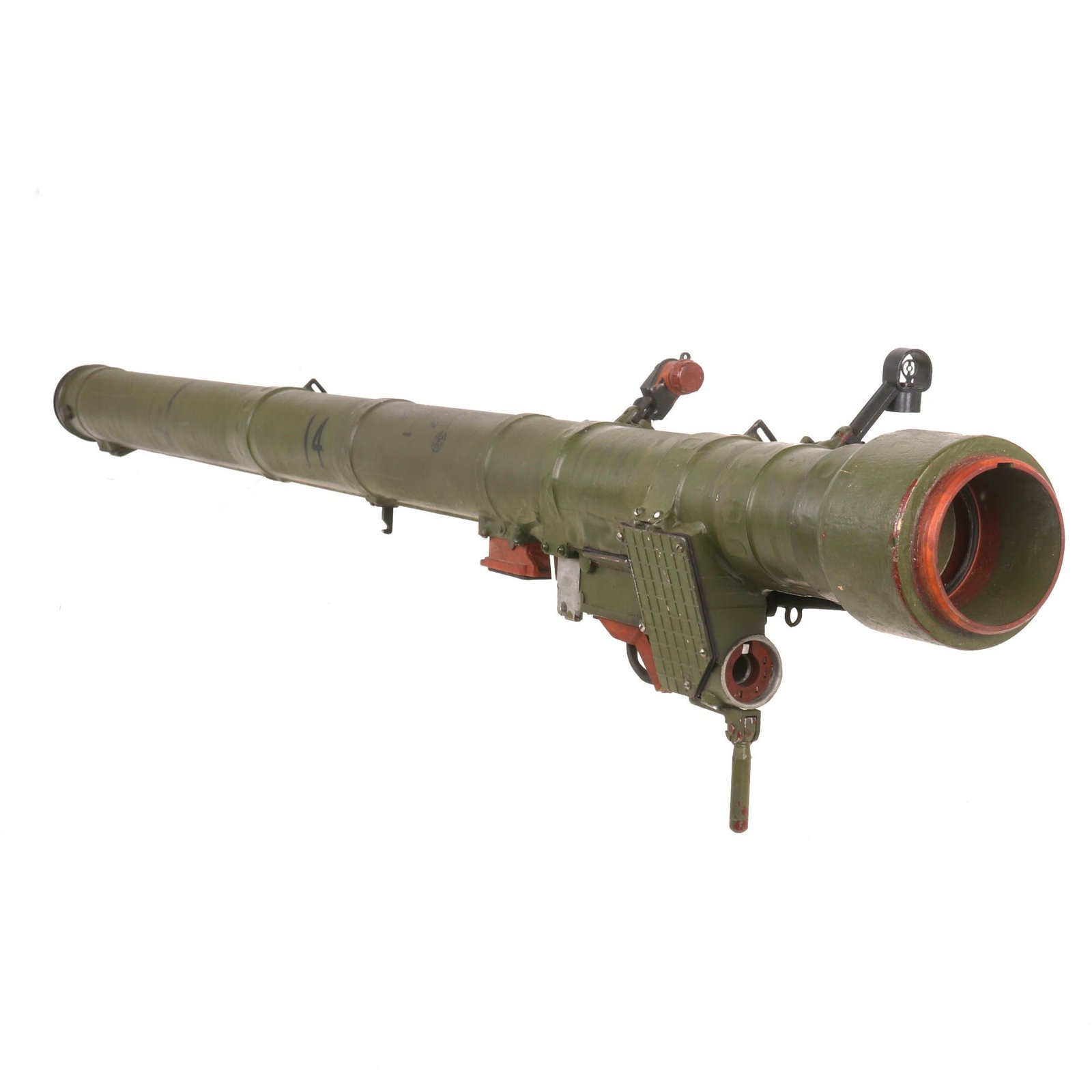 Buy Original Soviet Afghan War Era Scarce 9K32 Strela-2 SA-7 Grail Inert Missile Launch Tube - Brought back from Afghanistan by USGI | Original Firearms Antique For Sale