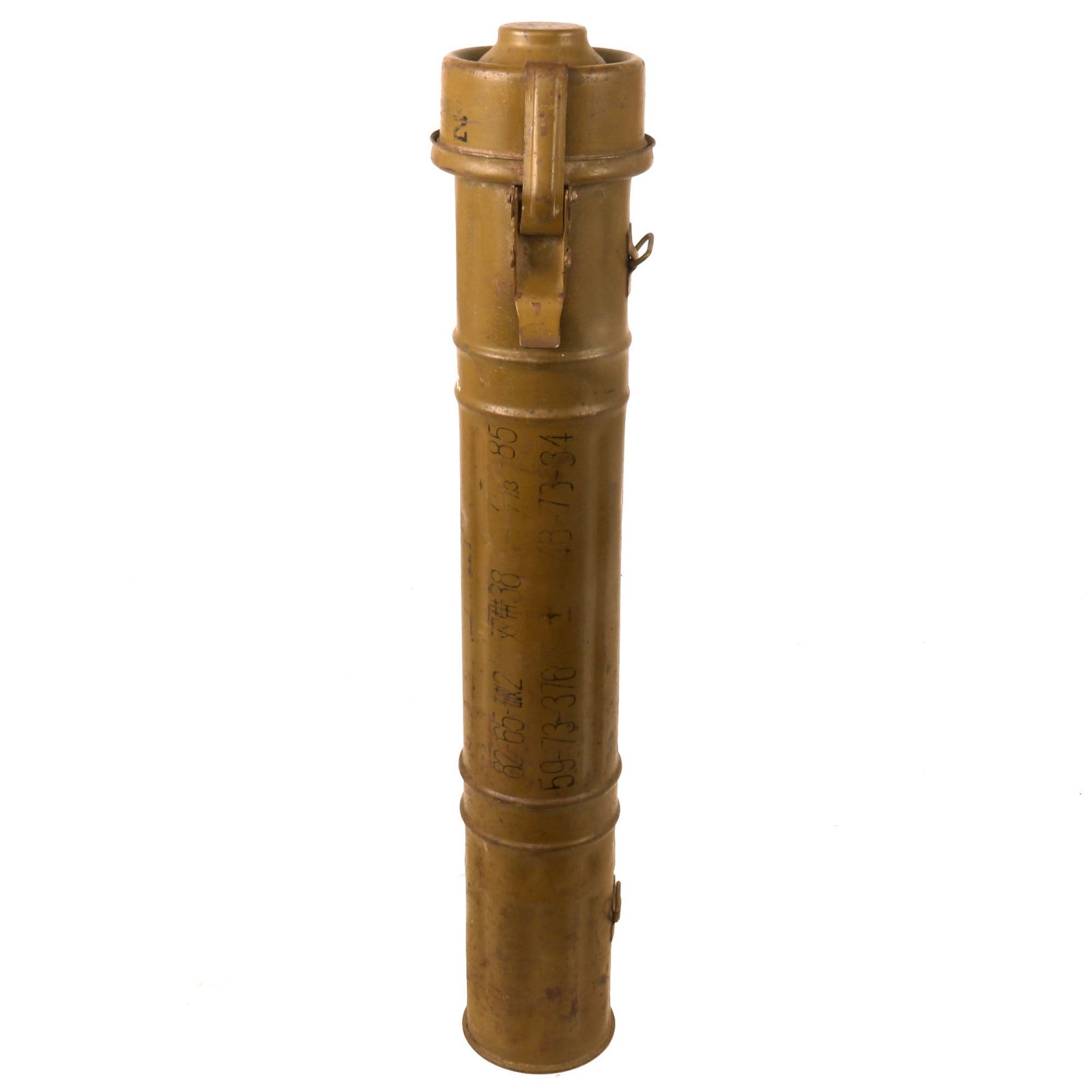 Buy Original Vietnam War Vietnamese ChiCom Artillery Round Canister - U.S. Soldier Bringback | Original Firearms Antique For Sale