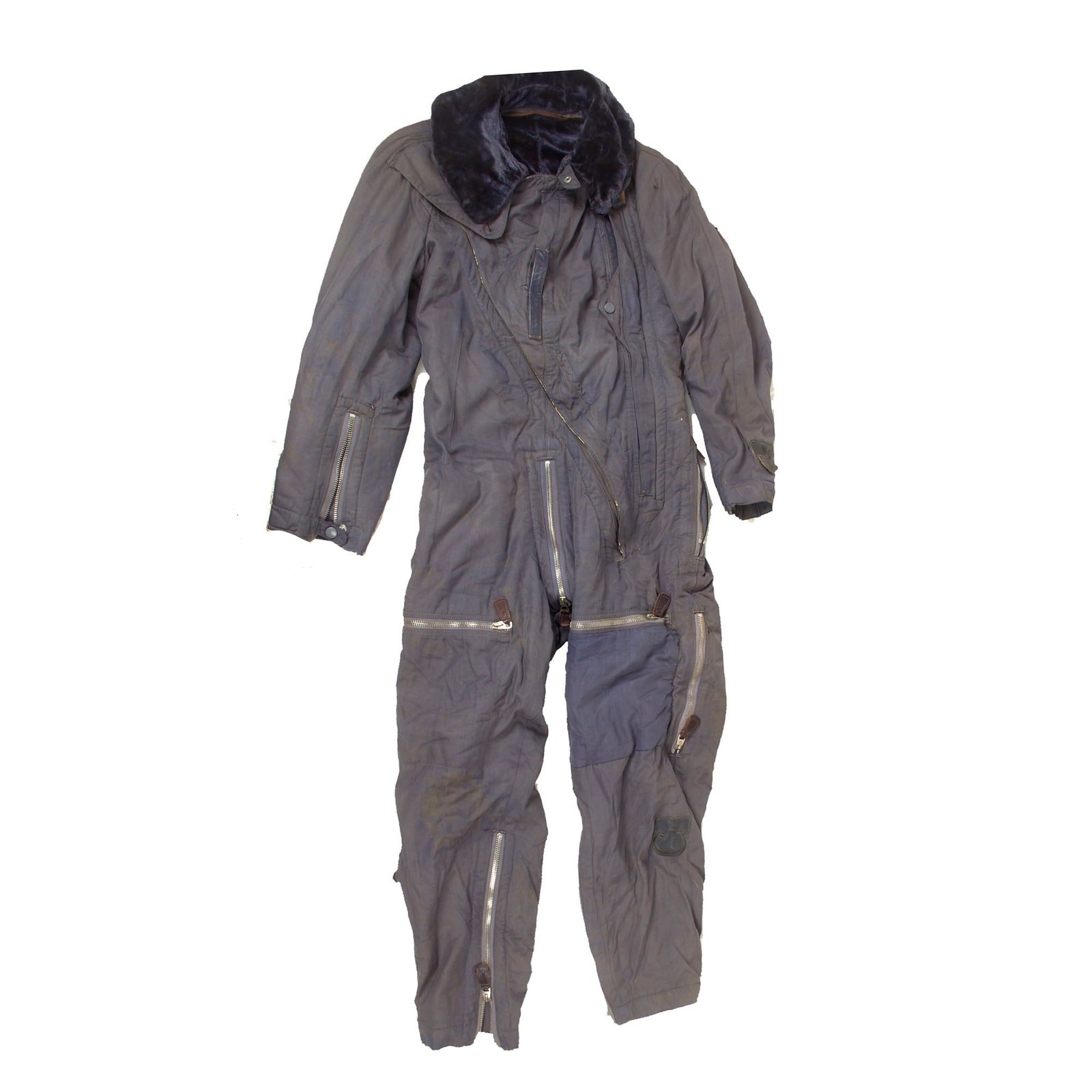 Buy Original German WWII Luftwaffe Blue Heated Winter Flying Suit Coverall by Karl Heisler | Original Firearms Antique For Sale