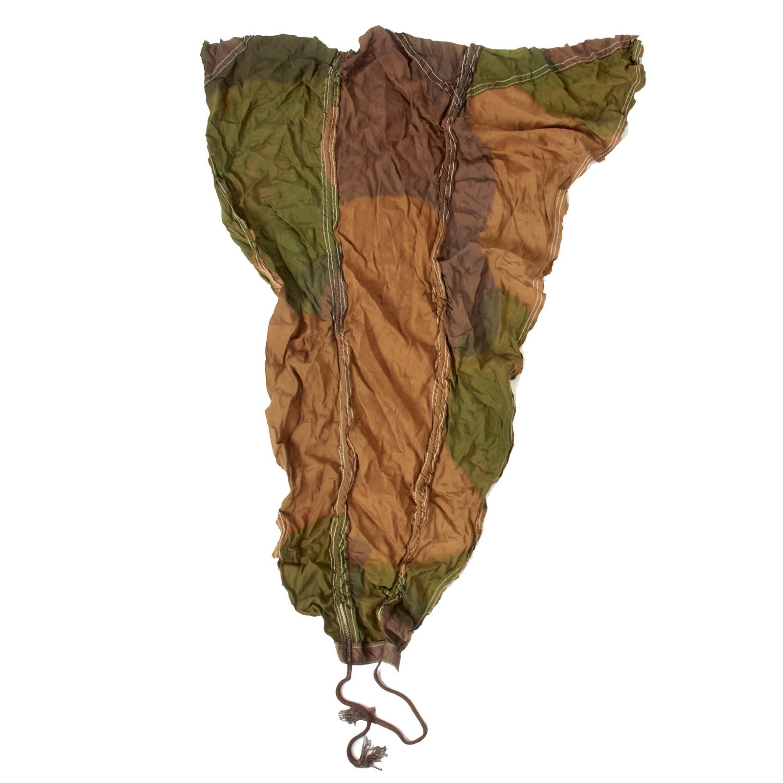 Original German WWII Fallschirmjäger Paratrooper Scarf Cut from Original Parachute