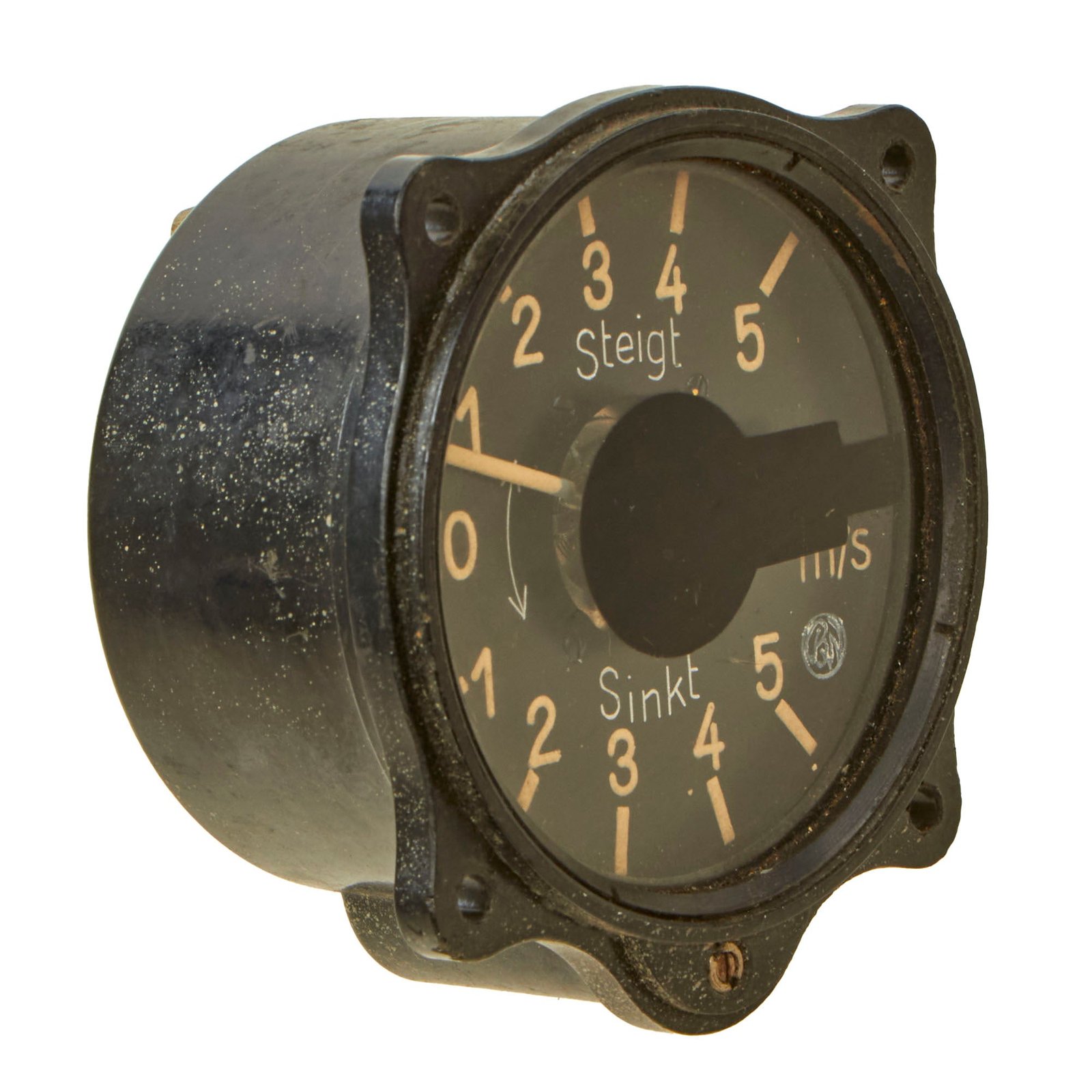 Buy Original German WWII Luftwaffe Messerschmitt Bf 109 Variometer Vertical Speed Indicator - Fl. 22382 | Original Firearms Antique For Sale