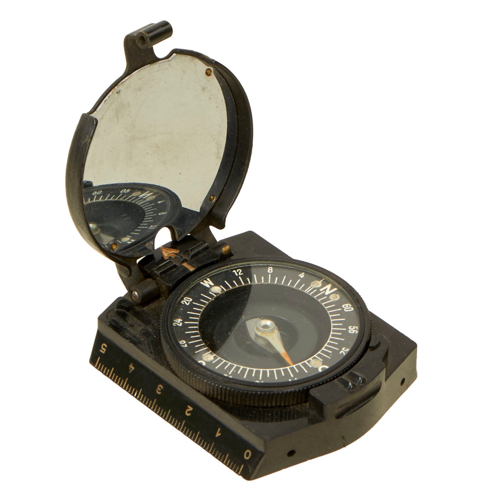 Buy Original German WWII Marching Compass by Krieger & Faudt of Berlin | Original Firearms Antique For Sale