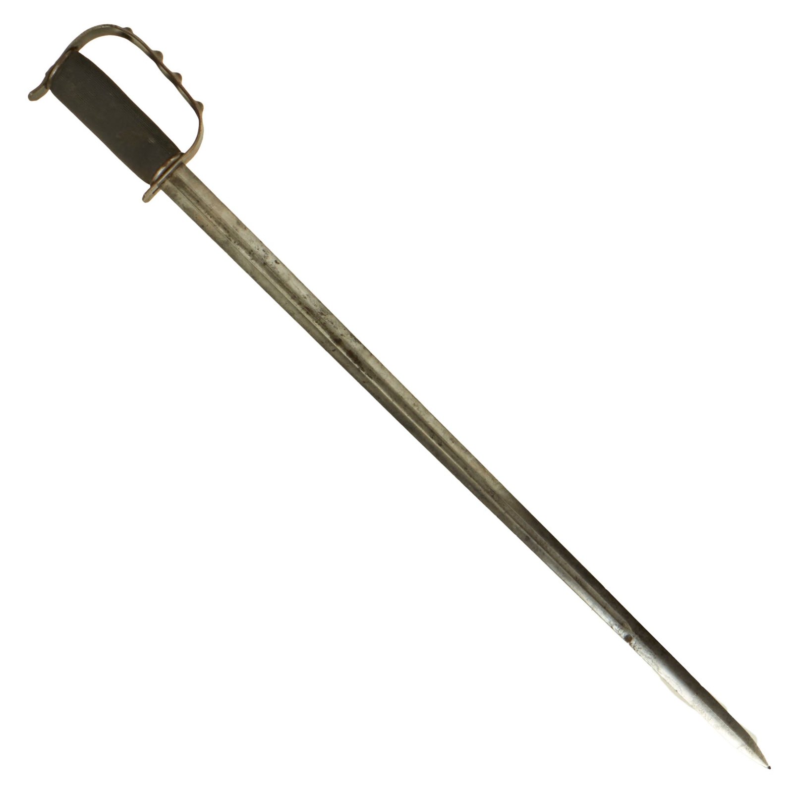 Buy Original U.S. WWII First Pattern OSS Drop Knife with Incredibly Long Blade made from Patton Sword | Original Firearms Antique For Sale