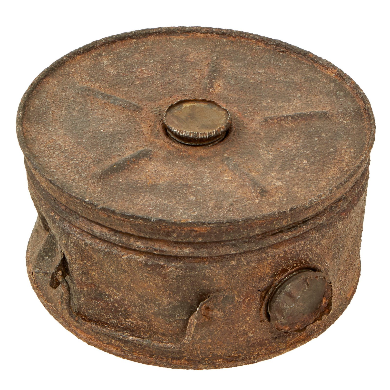 Buy Original Soviet WWII TM-41 / 44 Anti-Tank Mine (Inert) - Stencil Markings on Side | Original Firearms Antique For Sale