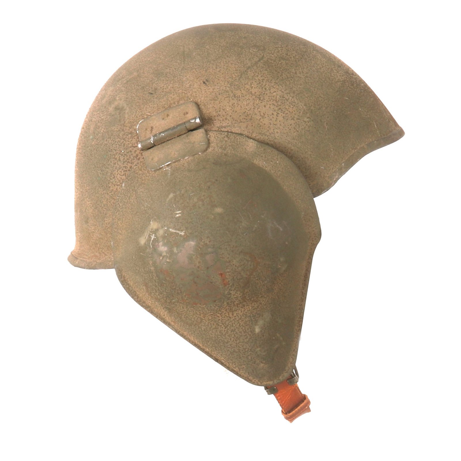 Buy Original U.S. WWII USAAF Bomber Crew M5 Steel FLAK Helmet with Liner and Chinstrap | Original Firearms Antique For Sale