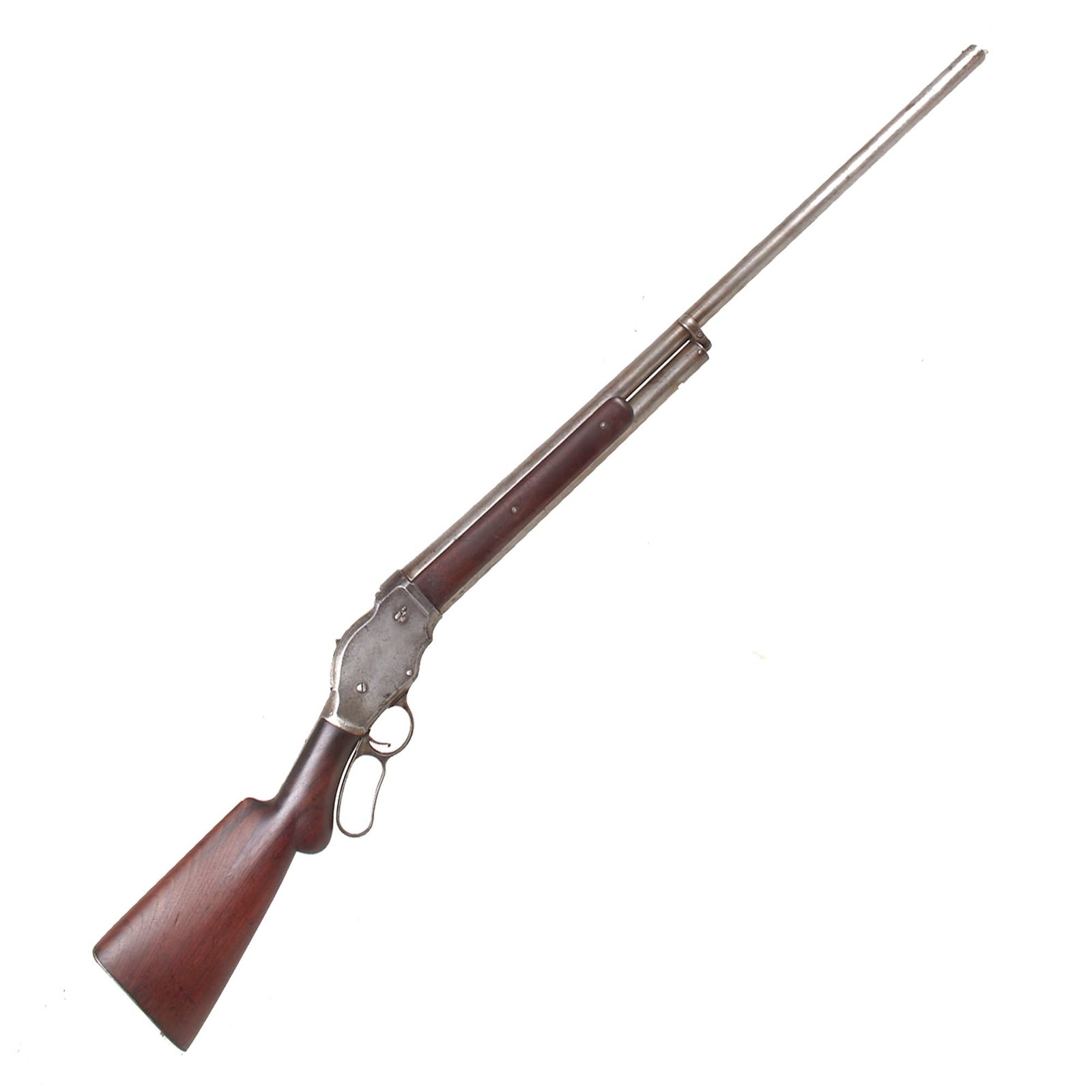 Buy Original U.S. Winchester Model 1887 Lever Action Repeating 12ga. Shotgun with Special Order 32" Barrel Made in 1894 - Serial 54488 | Original Firearms Antique For Sale