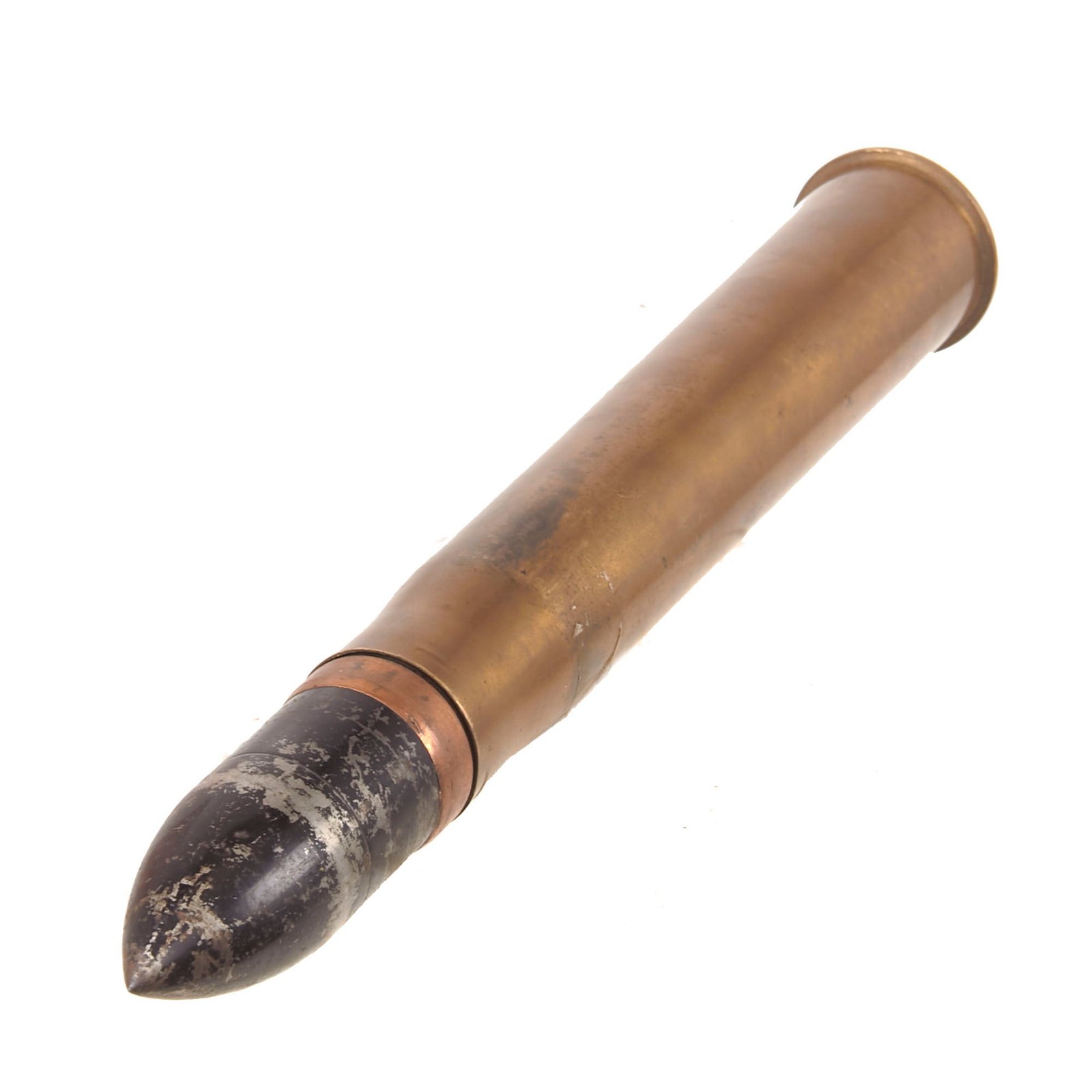 Buy Original German Pre WWII Inert PAK 36 Armor Piercing 3.7cm Shell Dated 1936 - 37mm Anti-Tank | Original Firearms Antique For Sale