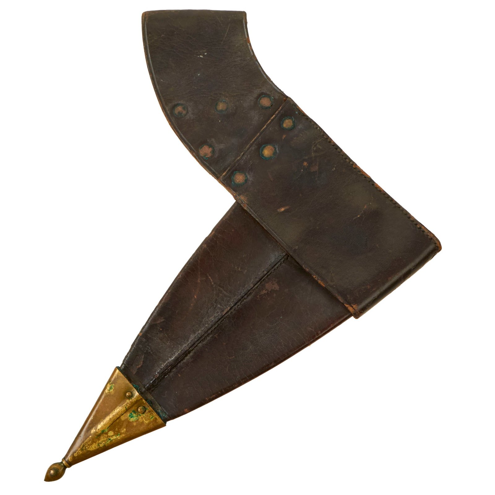 Buy Original U.S. Indian Wars Extremely Scarce Trowel Bayonet Model 1868 1st Pattern Scabbard | Original Firearms Antique For Sale