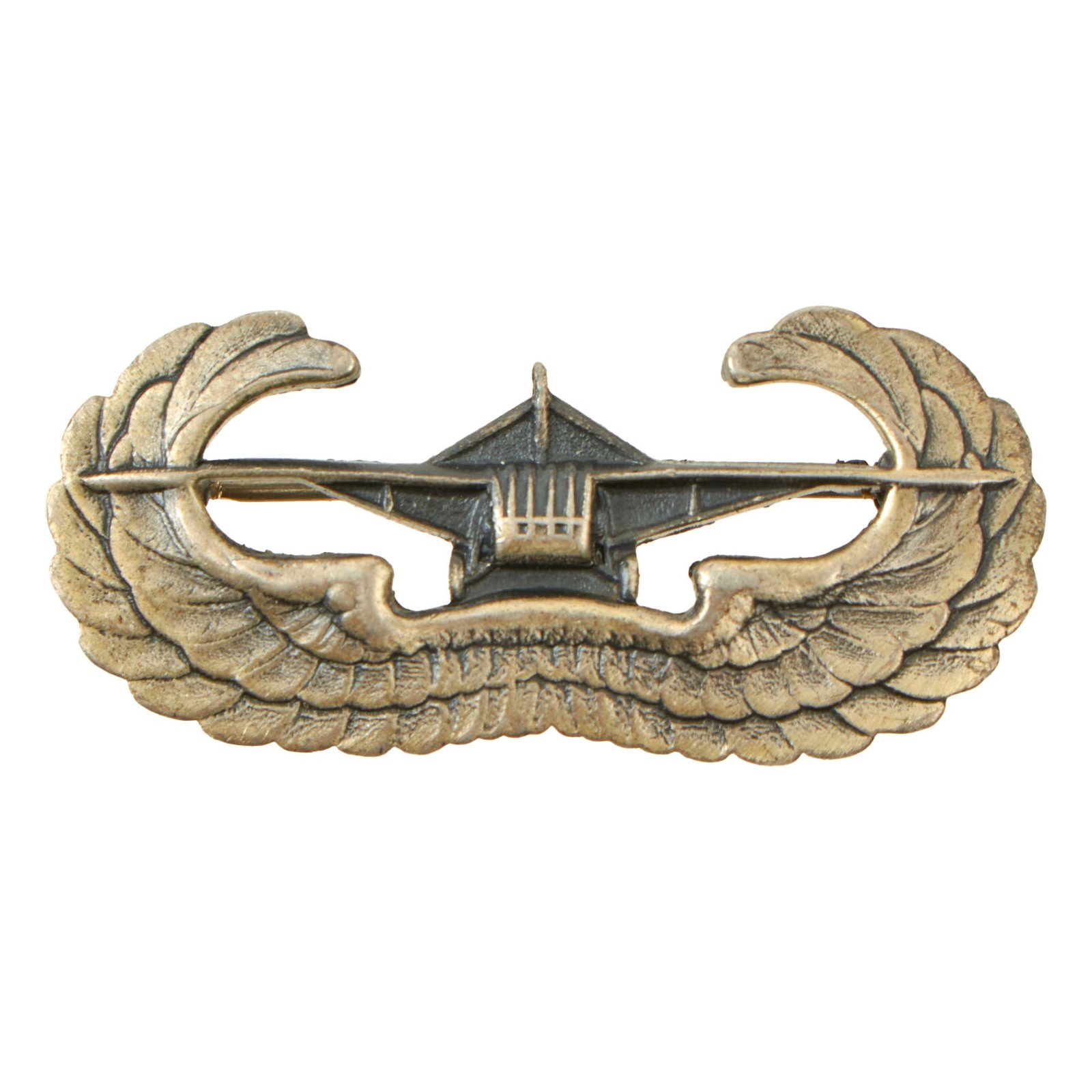 Buy Original U.S. WWII US Army Airborne Glider Wings Badge - Marked Sterling | Original Firearms Antique For Sale