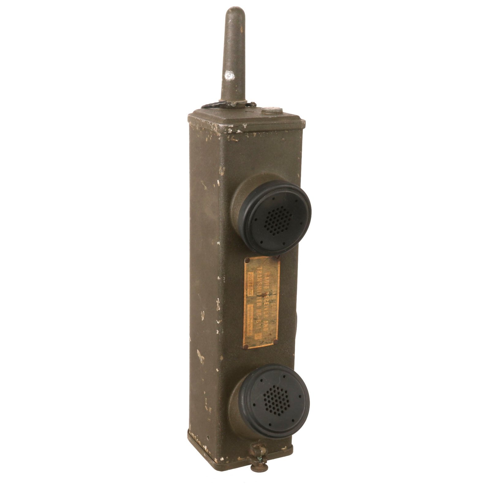 Buy Original U.S. WWII Handie Talkie SCR-536 Radio Transceiver BC-611-C - Dated 1944 | Original Firearms Antique For Sale