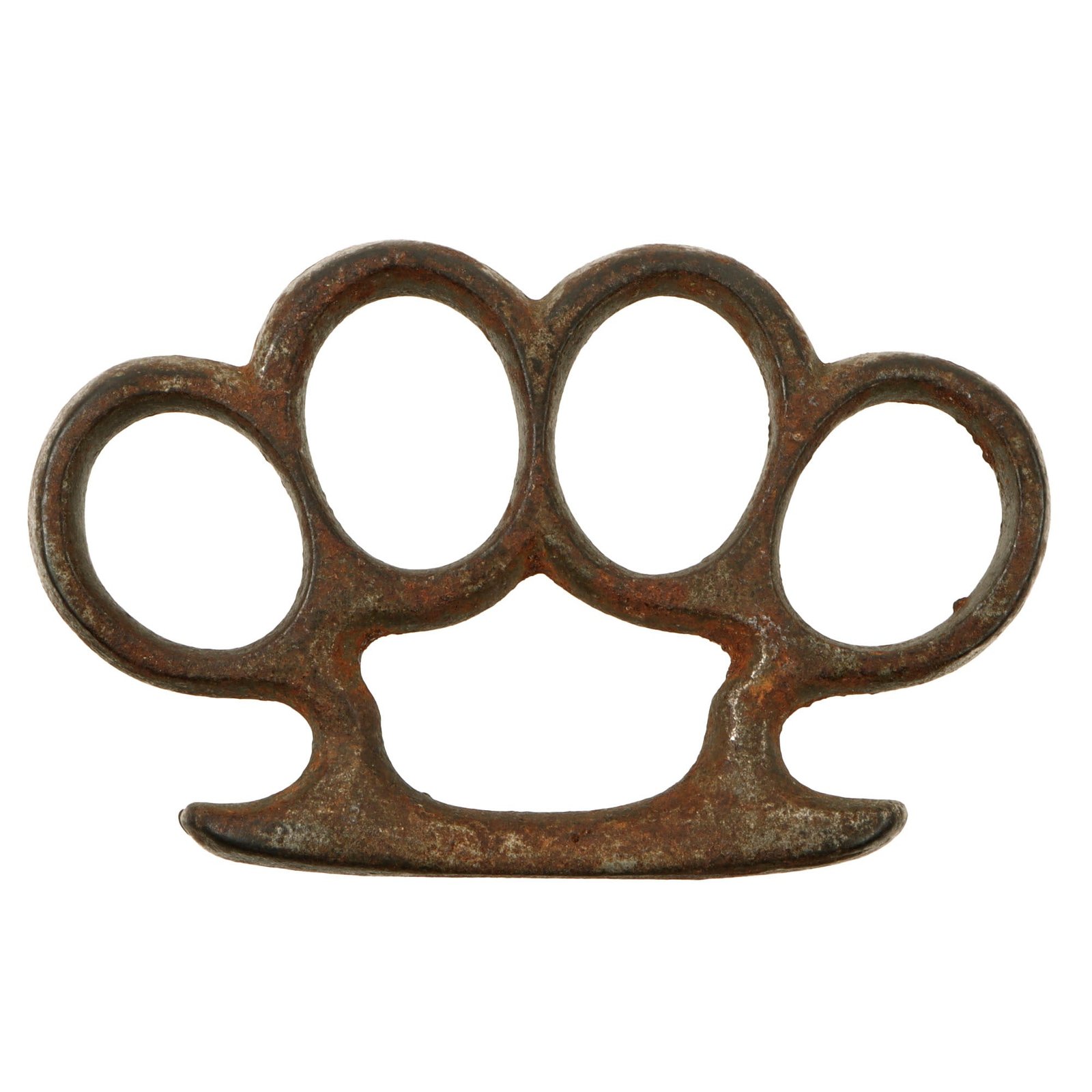 Original U.S. WWII Custom Made Cast Iron Knuckle Dusters