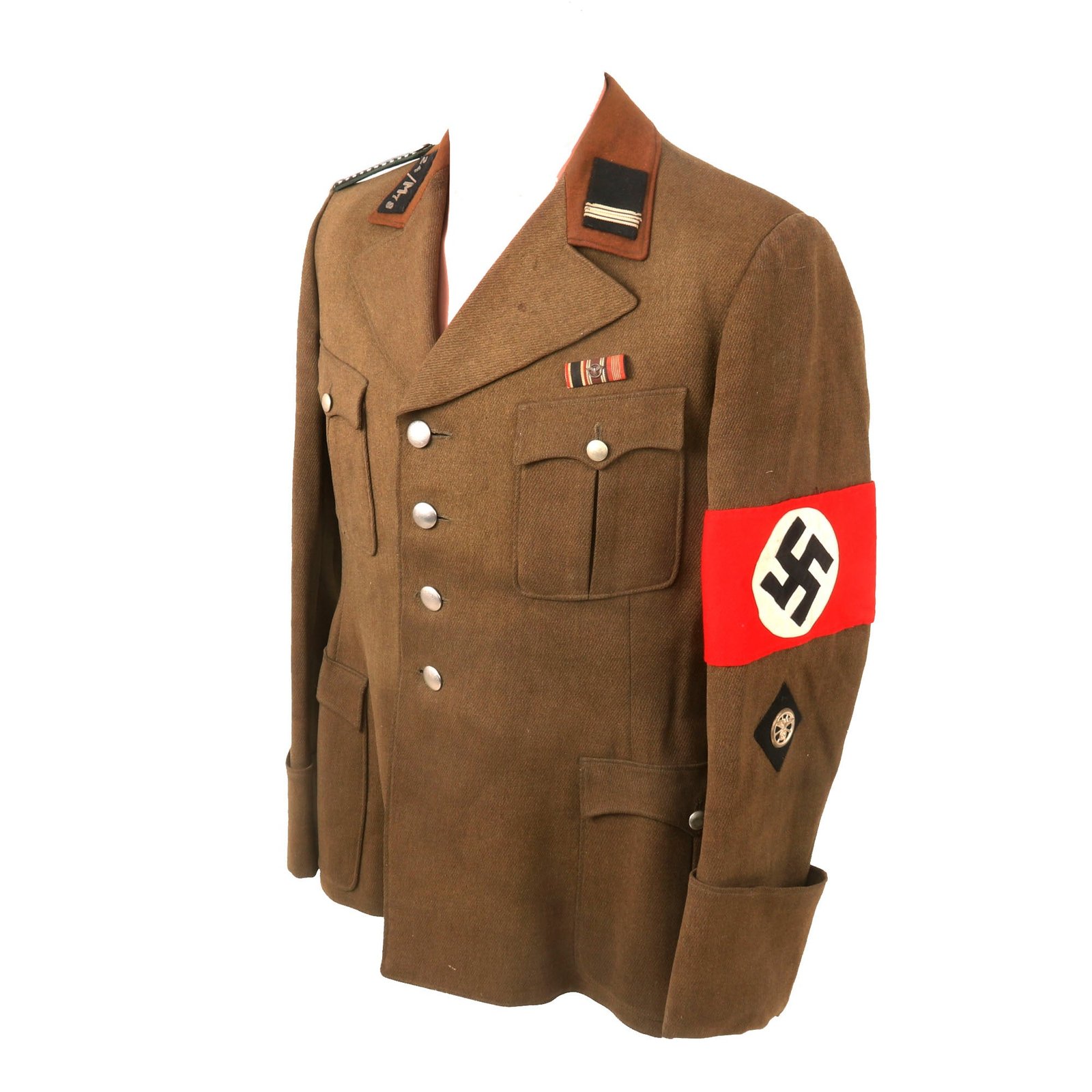 Buy Original German WWII NSKK Rottenführer Section Leader Service Tunic From Sturm 24 / Motorstandarte 78 | Original Firearms Antique For Sale