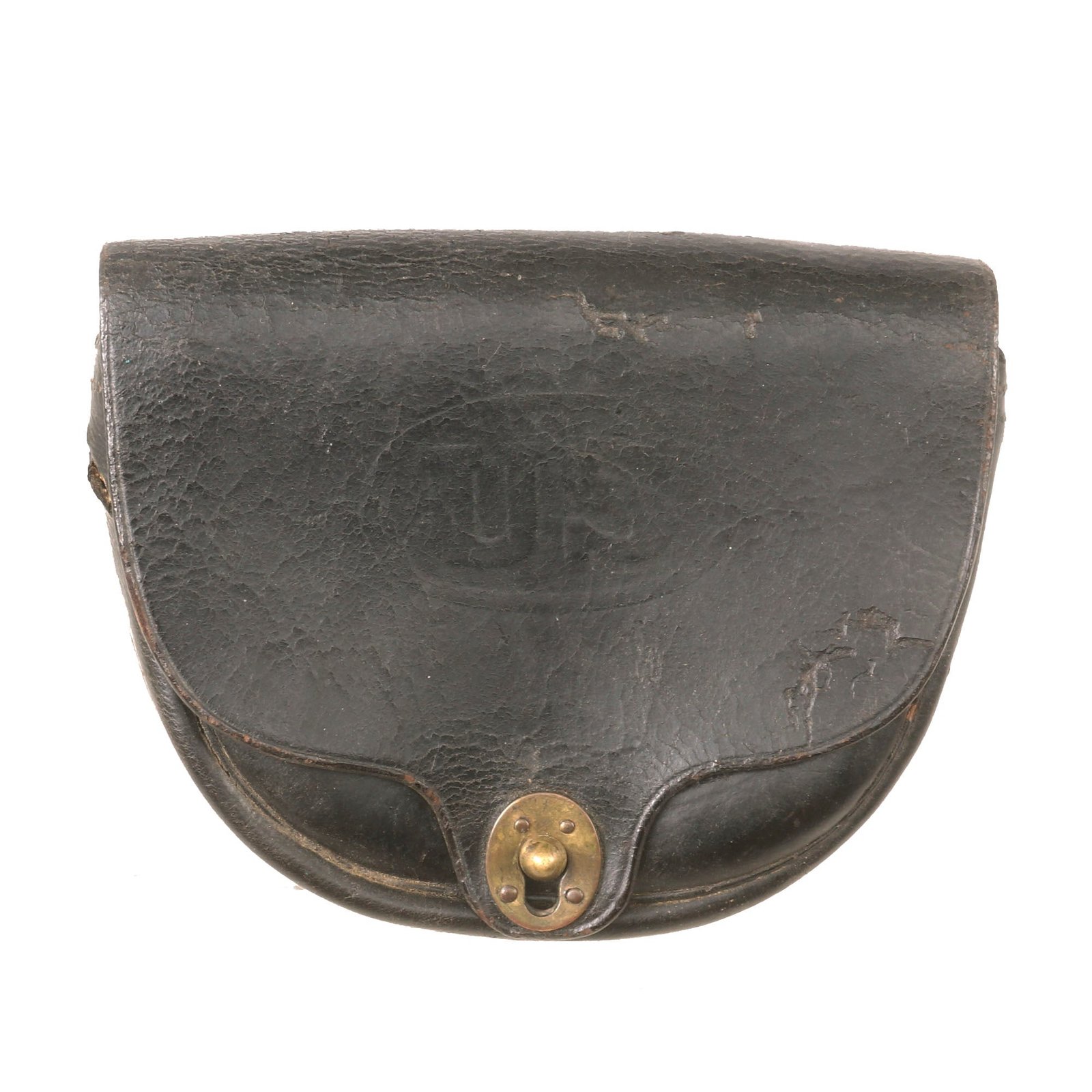 Buy Original U.S. Indian Wars Cavalry M1874 Dyer .45-70 Cartridge Box by Watervliet Arsenal | Original Firearms Antique For Sale
