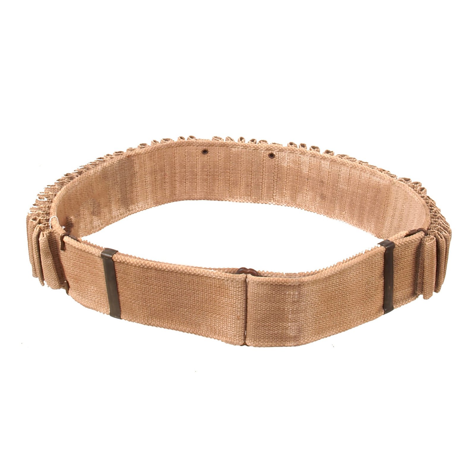 Buy Original U.S. Spanish American War 1894 Krag 100-Round Double Ammunition Belt by Mills & Orndorff | Original Firearms Antique For Sale