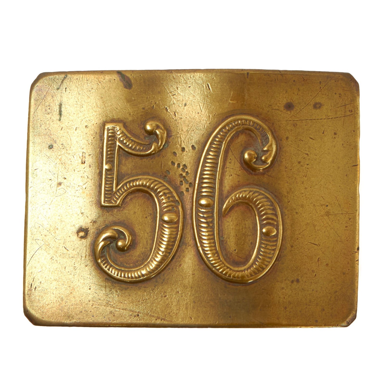 Buy Original Spanish-American War M1886 56th “Alava” Spanish Regulars Belt Buckle - Served in Cuba in 1898 | Original Firearms Antique For Sale