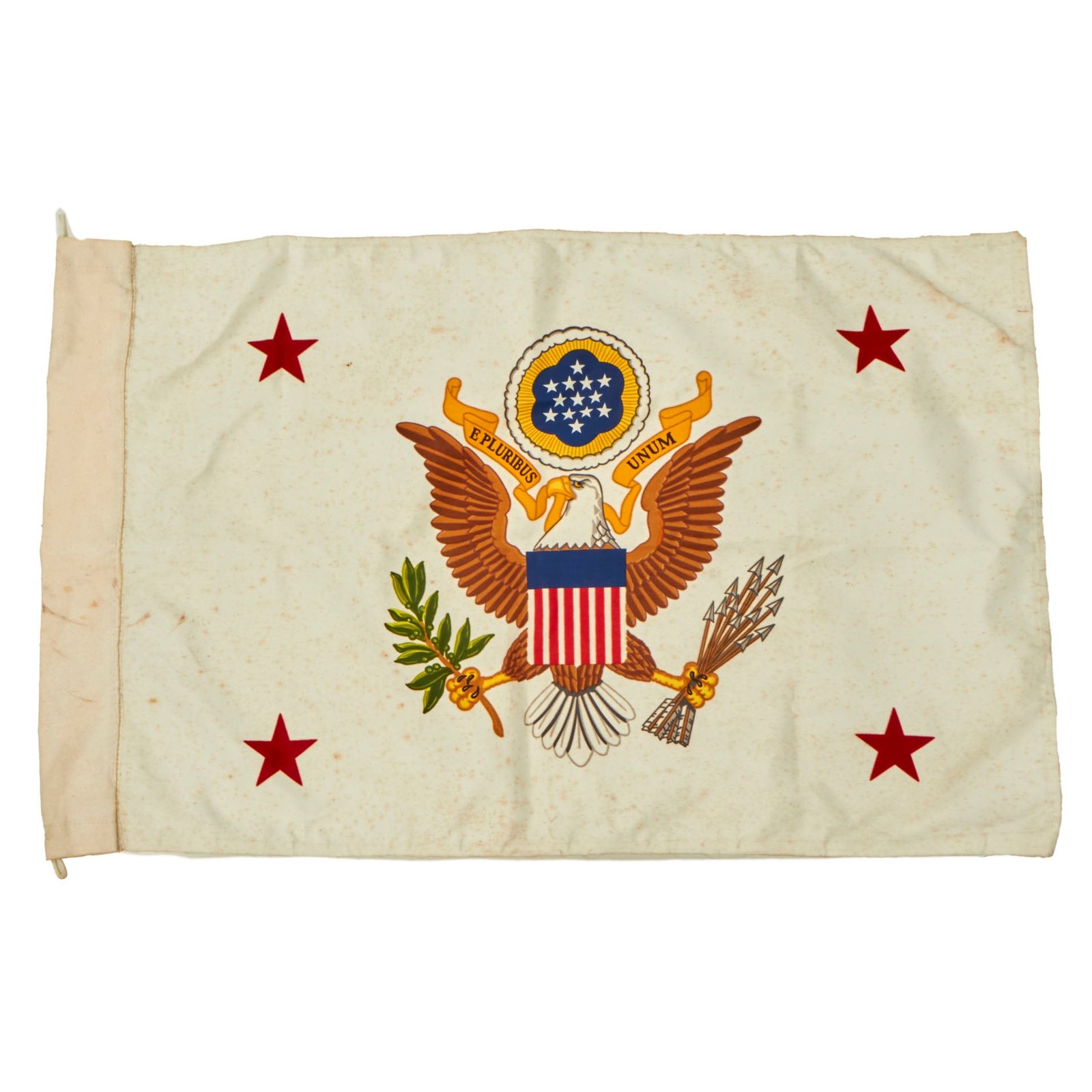 Buy Original U.S. Vietnam War Era Under Secretary of State Flag with Eagle Seal - 18½ x 28½” | Original Firearms Antique For Sale