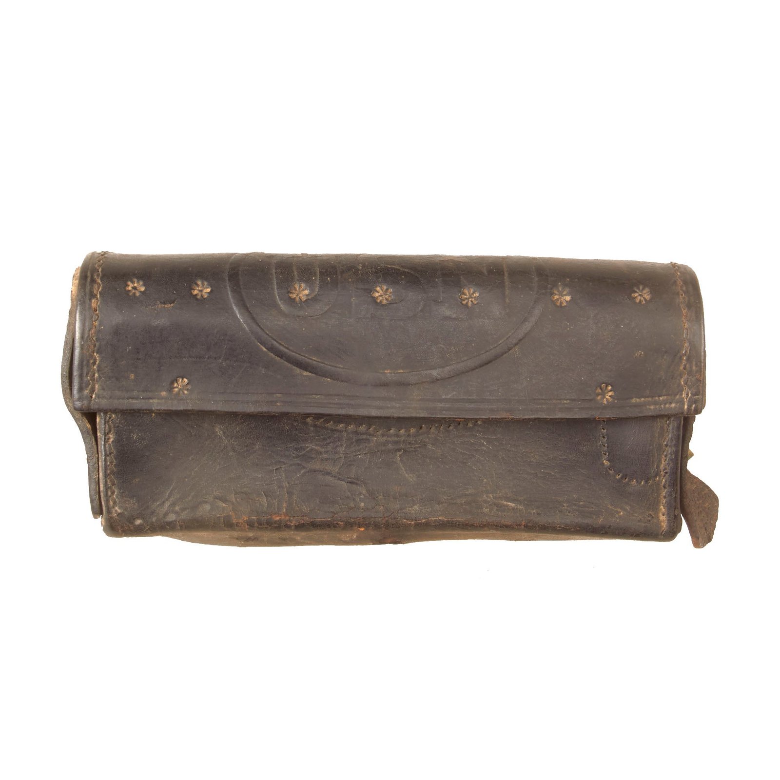 Buy Original U.S. Indian Wars Navy M1879 .45-70 USN Cartridge Box | Original Firearms Antique For Sale