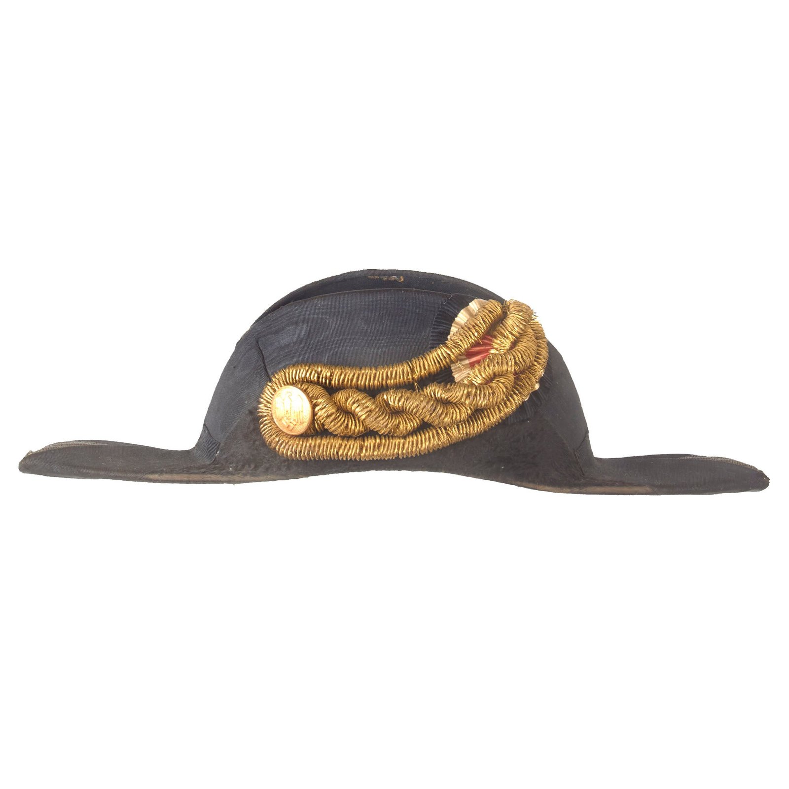 Buy Original German WWII Kriegsmarine Navy Junior Officer’s “Fore and Aft” Bicorne Dress Cap by L.H. Berger Collani & Co. | Original Firearms Antique For Sale
