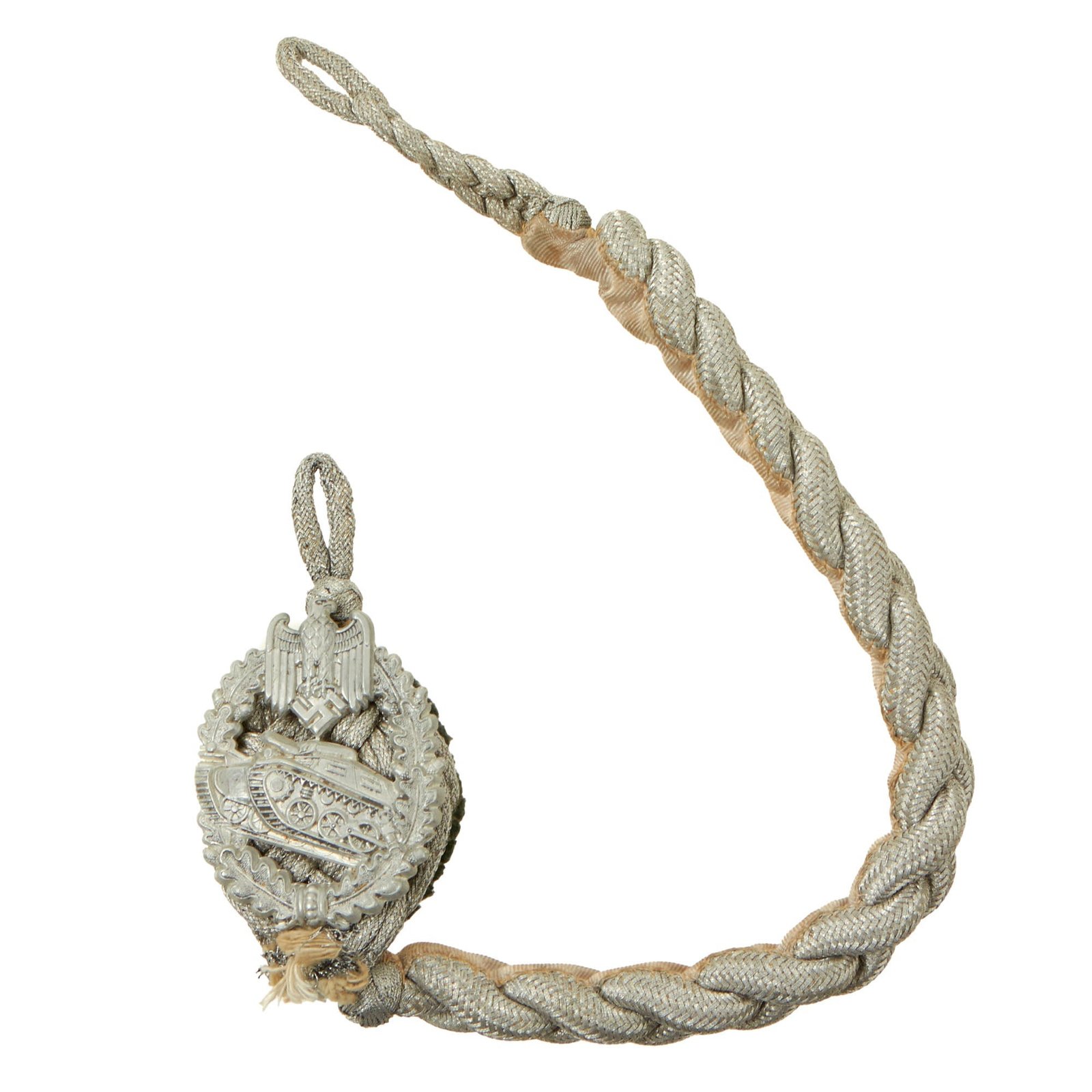 Buy Original German WWII Grade I Heer Army Panzer Armored Troops Marksmanship Lanyard | Original Firearms Antique For Sale
