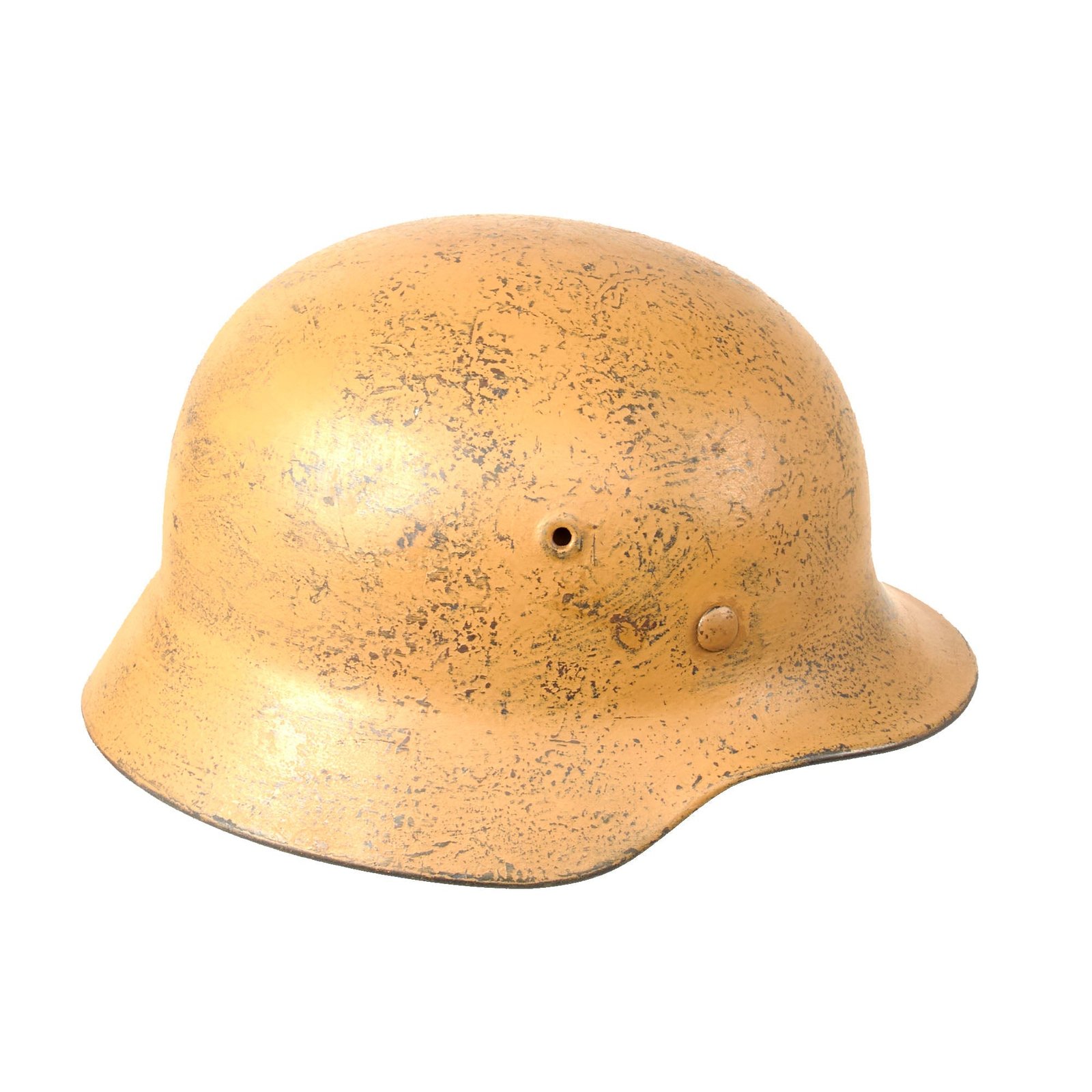 Buy Original German WWII Refurbished Sand Camouflage M40 Helmet - Stamped Q62 | Original Firearms Antique For Sale