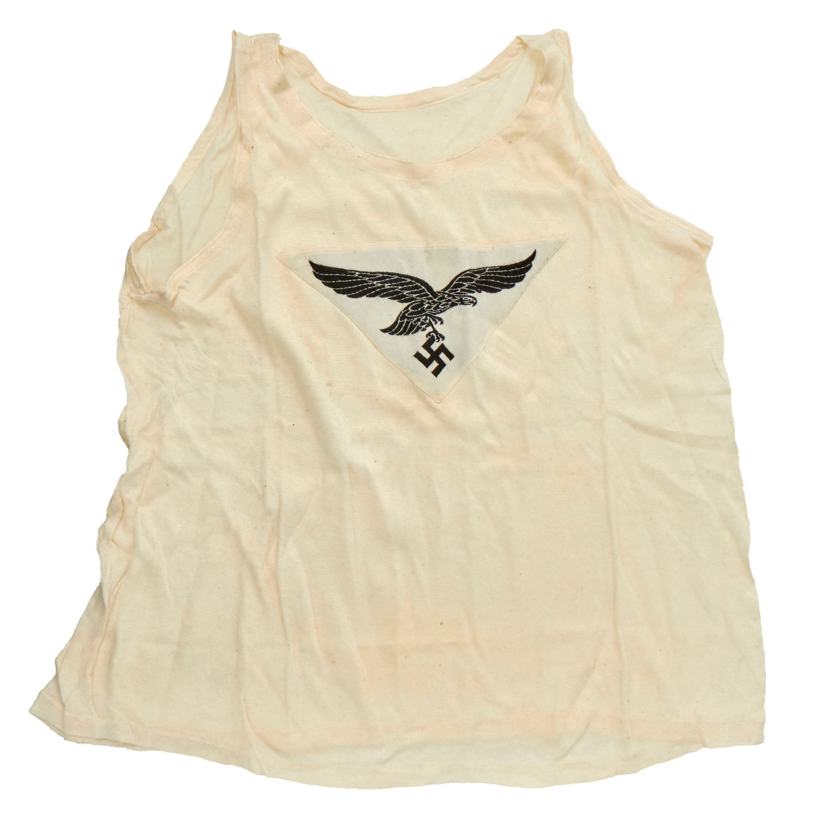 Buy Original German WWII Luftwaffe M35 Rayon Sports Shirt - Approximate Size 42 | Original Firearms Antique For Sale