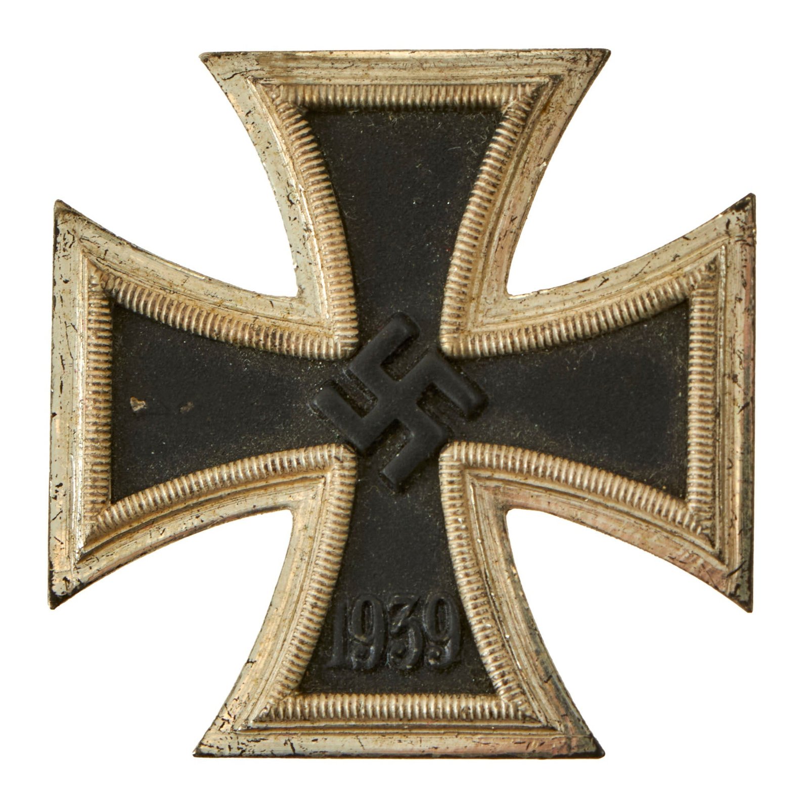 Buy Original German WWII Iron Cross First Class 1939 with Pinback by Wilhelm Deumer of Lüdensched - EKI | Original Firearms Antique For Sale