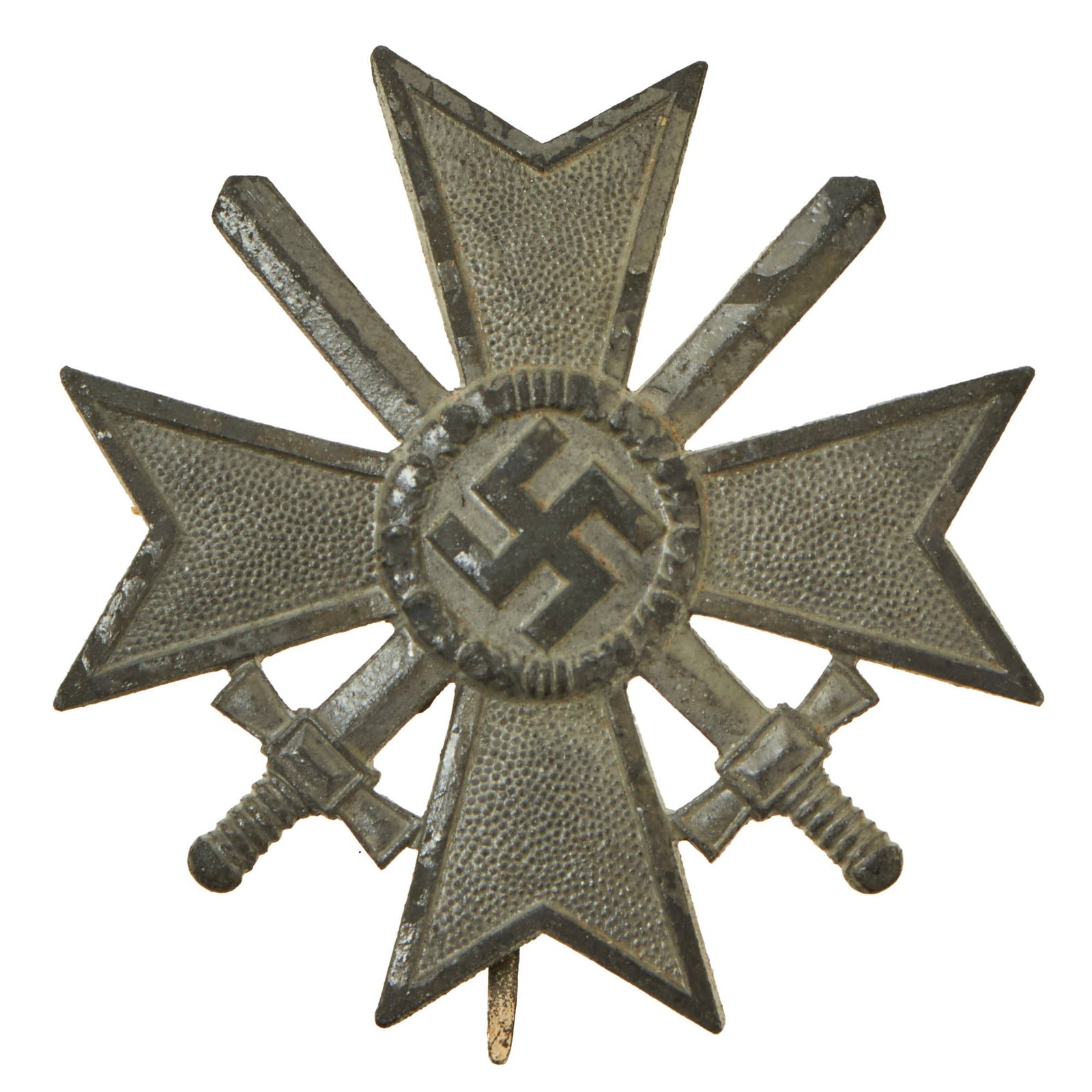Buy Original German WWII War Merit Cross KvK 1st Class with Swords by Wilhelm Deumer of Lüdenscheid - Kriegsverdienstkreuz | Original Firearms Antique For Sale