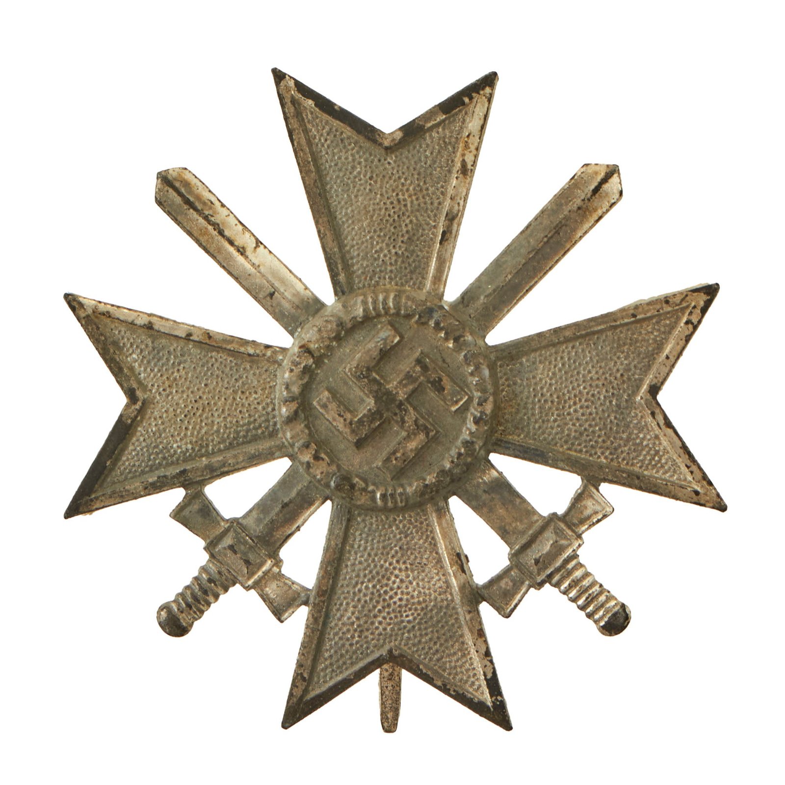 Original German WWII War Merit Cross KvK 1st Class with Swords by Wilhelm Deumer of Lüdenscheid - Kriegsverdienstkreuz