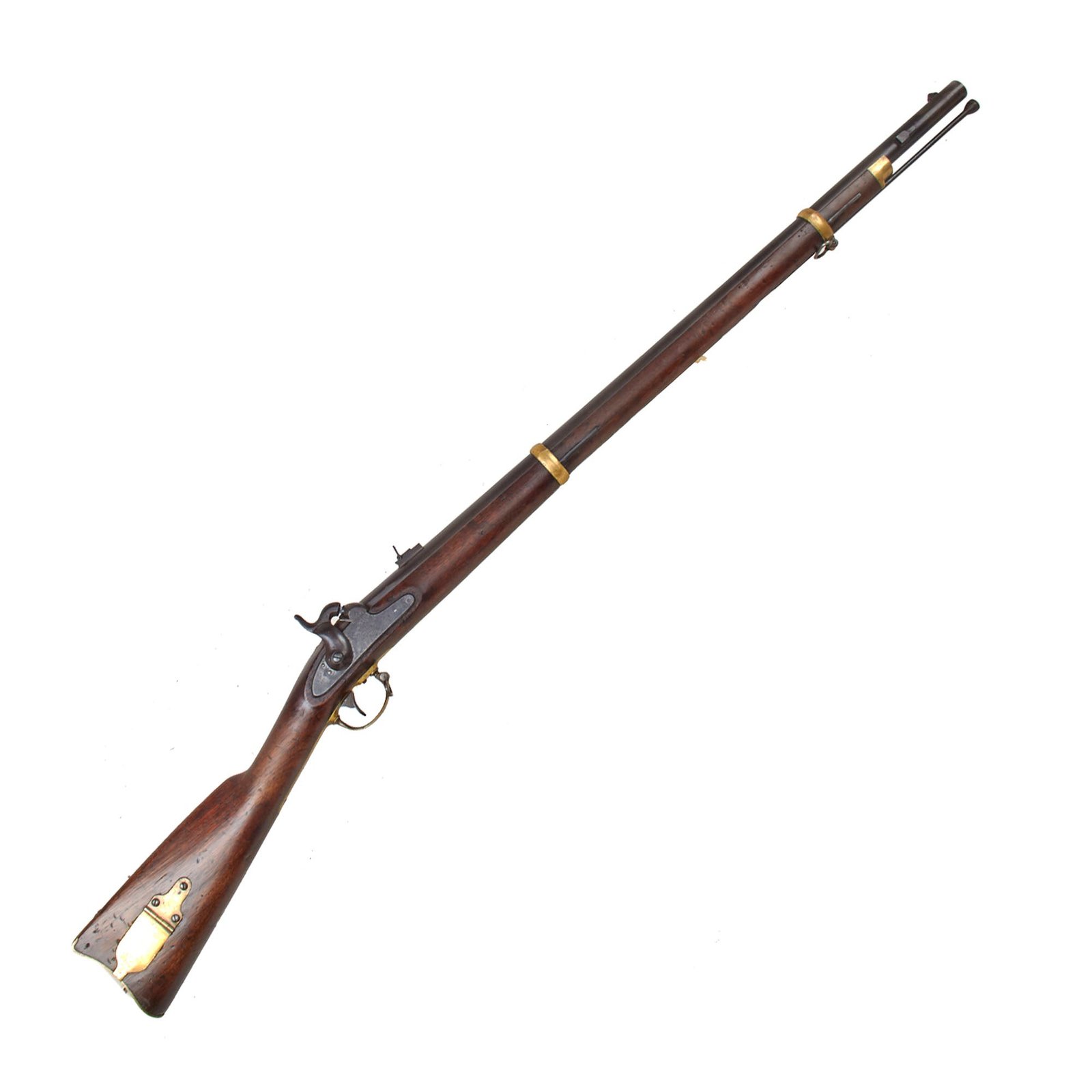 Buy Original U.S. Civil War Rare Remington Contract Model 1863 “Zouave” Percussion Rifle with Excellent Bore - dated 1863 | Original Firearms Antique For Sale
