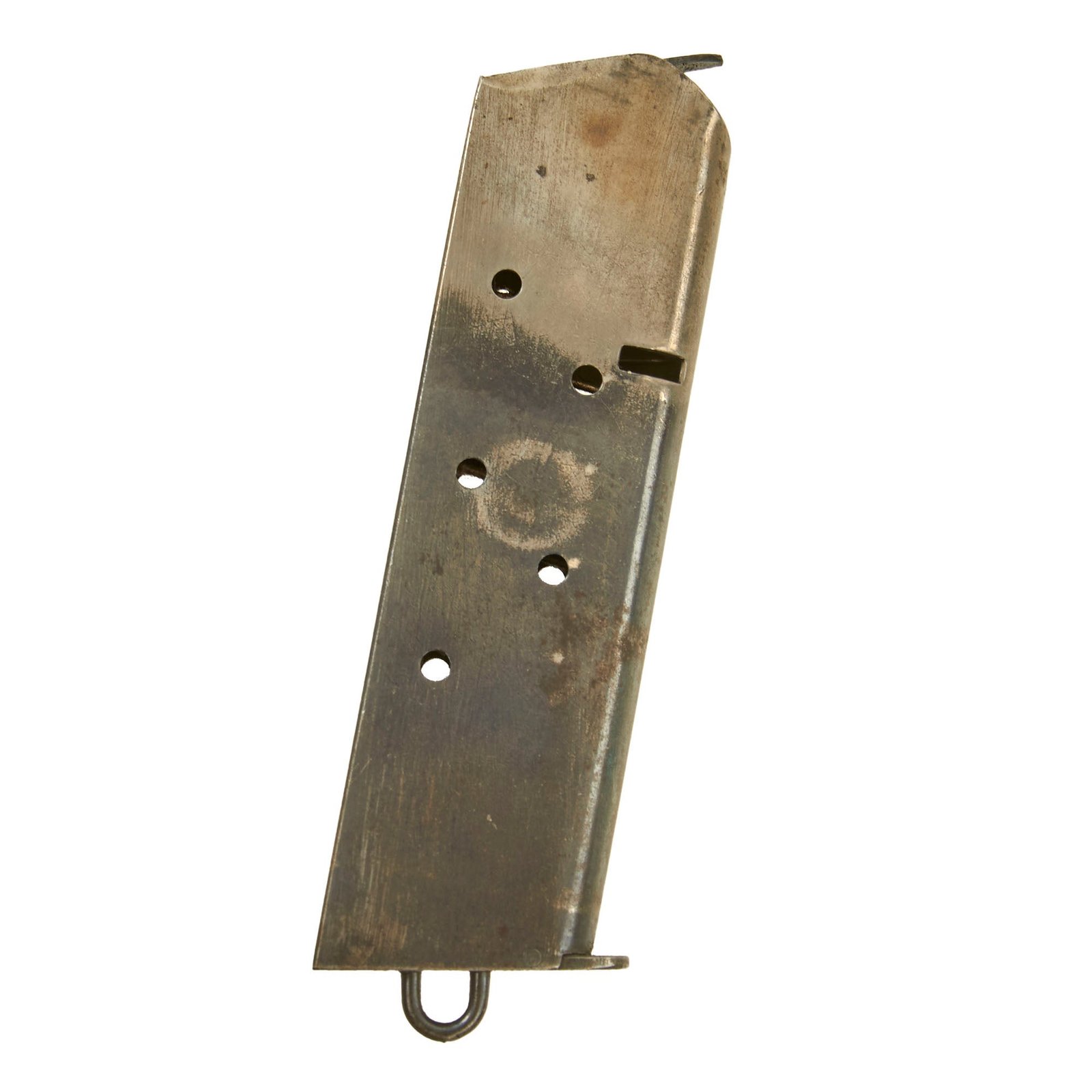 Original U.S. WWI Colt M1911 Two-Tone Magazine with Lanyard Loop