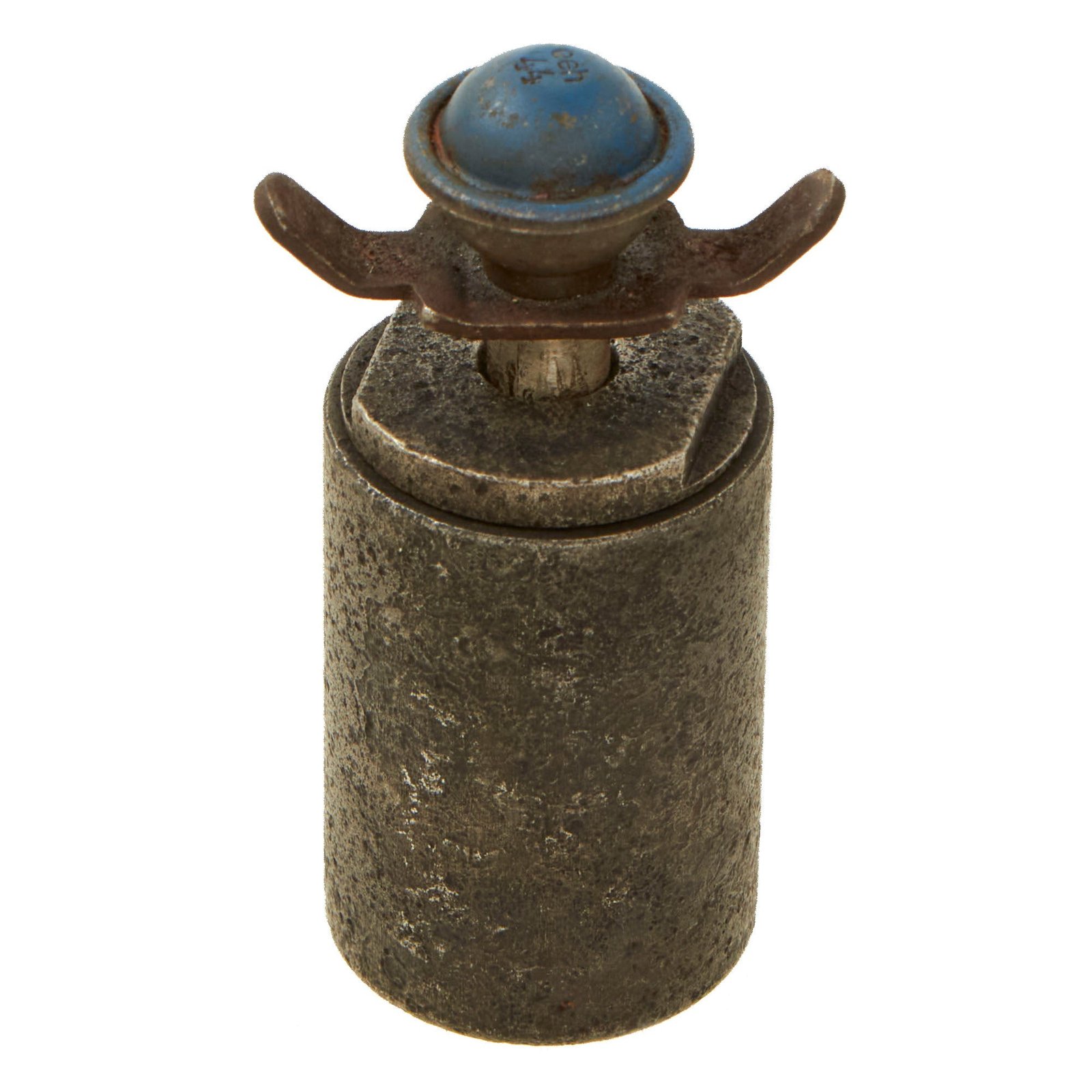 Buy Original German WWII Late War “Last Ditch” Grenade by Theodor Bergmann & Co. with Fuze by F. Soennecken | Original Firearms Antique For Sale