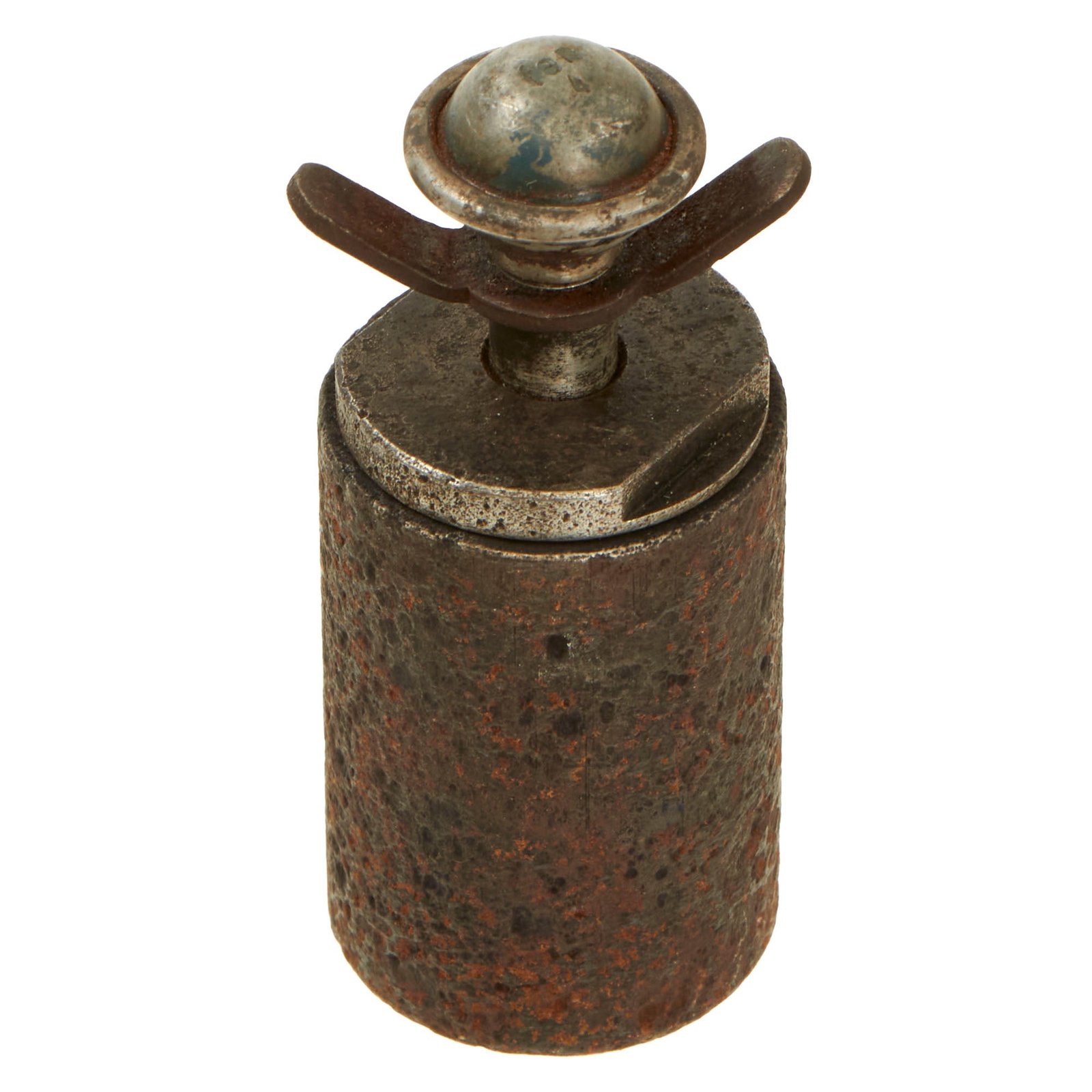 Buy Original German WWII Late War “Last Ditch” Grenade with Fuze by Paul Liebner of Luckenwalde | Original Firearms Antique For Sale